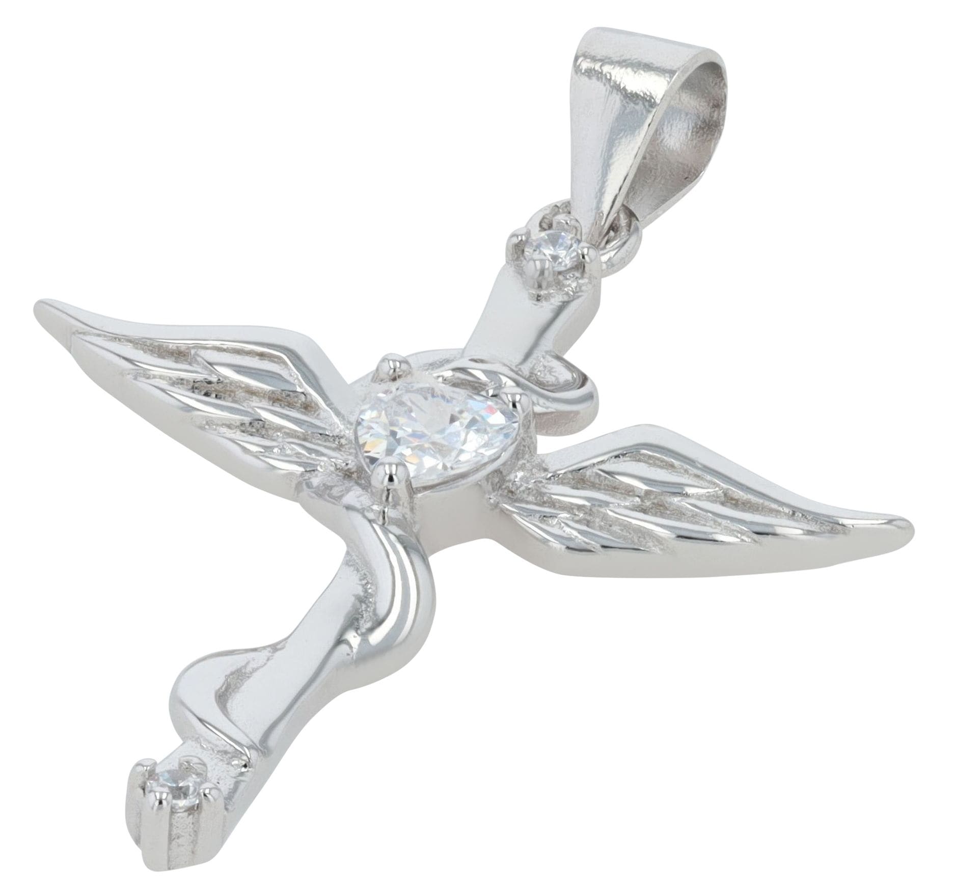 Adelia´s Kreuzanhänger »Unisex Anhänger ¿ Kreuzanhänger aus 925 Silber«