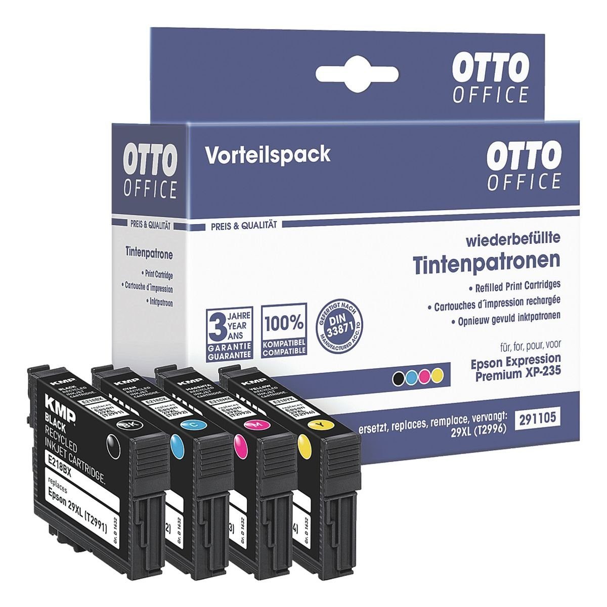 Otto Office Tintenpatronen-Set ersetzt Epson Nr. 29XL
