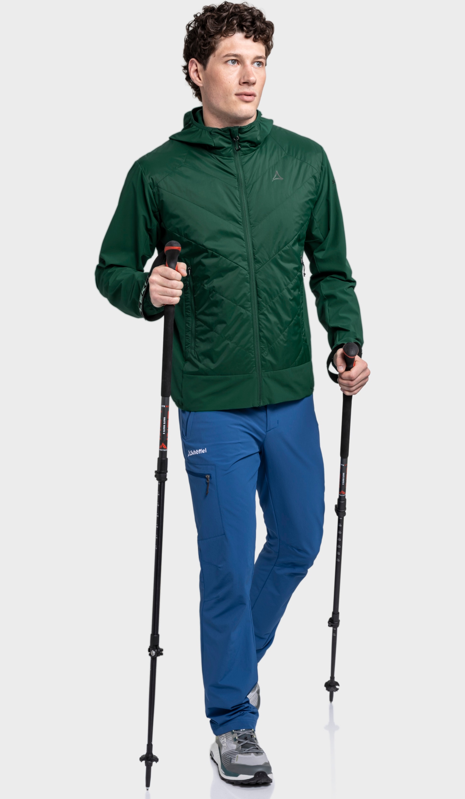 Schöffel Funktionsjacke »Hybrid Jk Style Blaueis MNS« mit Kapuze