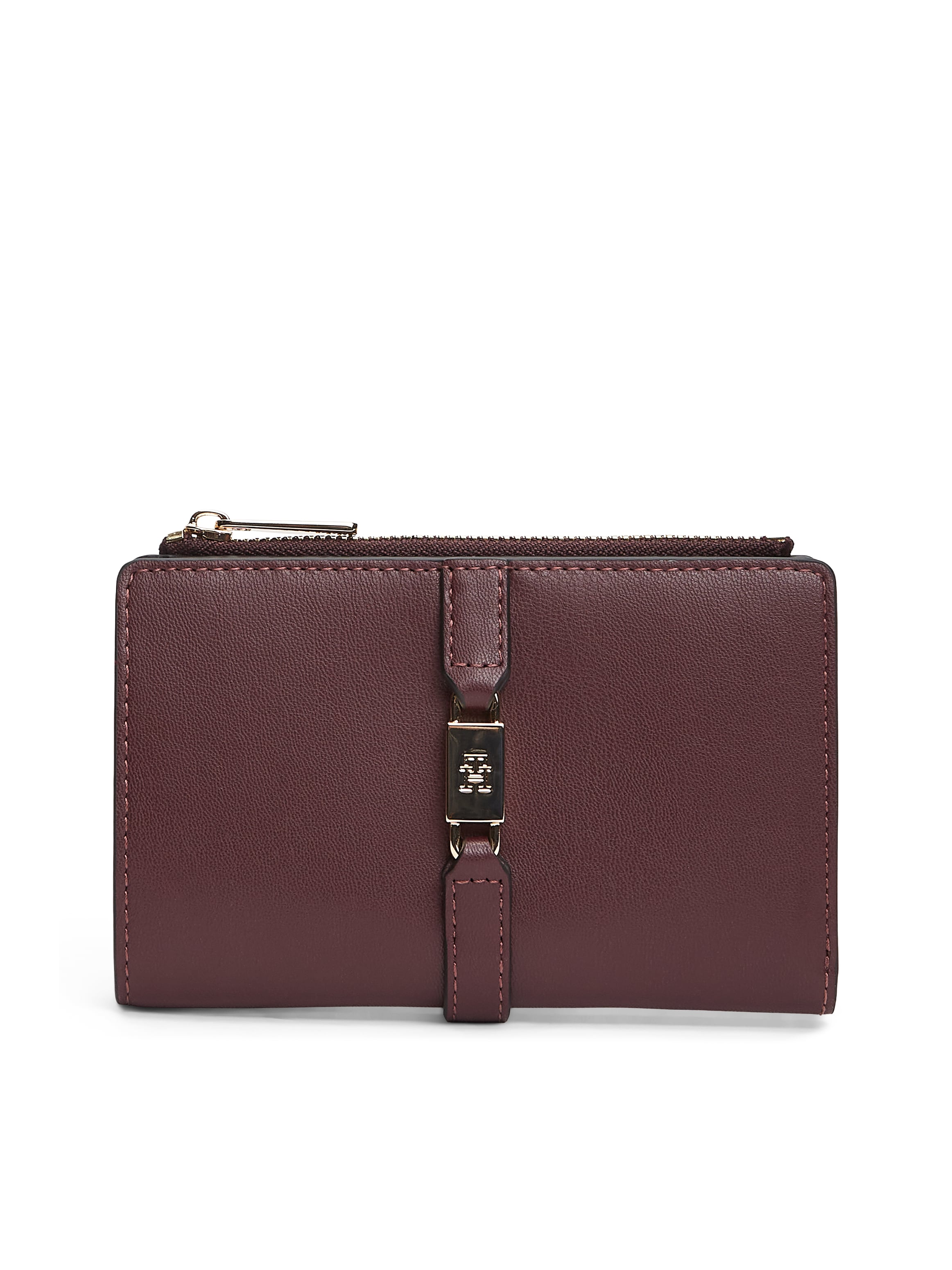 Tommy Hilfiger Geldbörse »TH GLAM BIFOLD WALLET« , Damen Geldbeutel, Portemonnaie mit Zierriegel