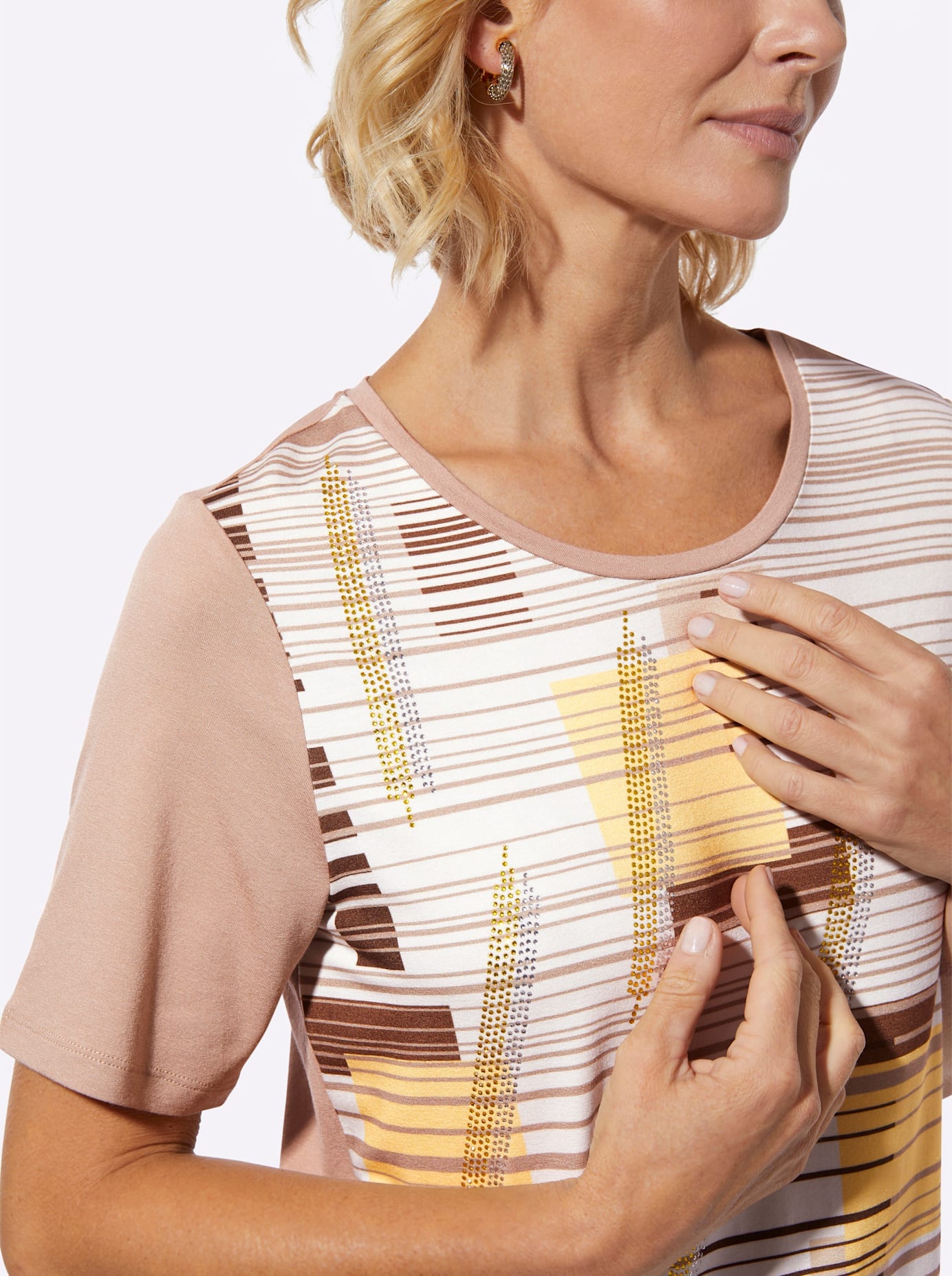 Classic Rundhalsshirt »Rundhals-Shirt« 1 tlg.