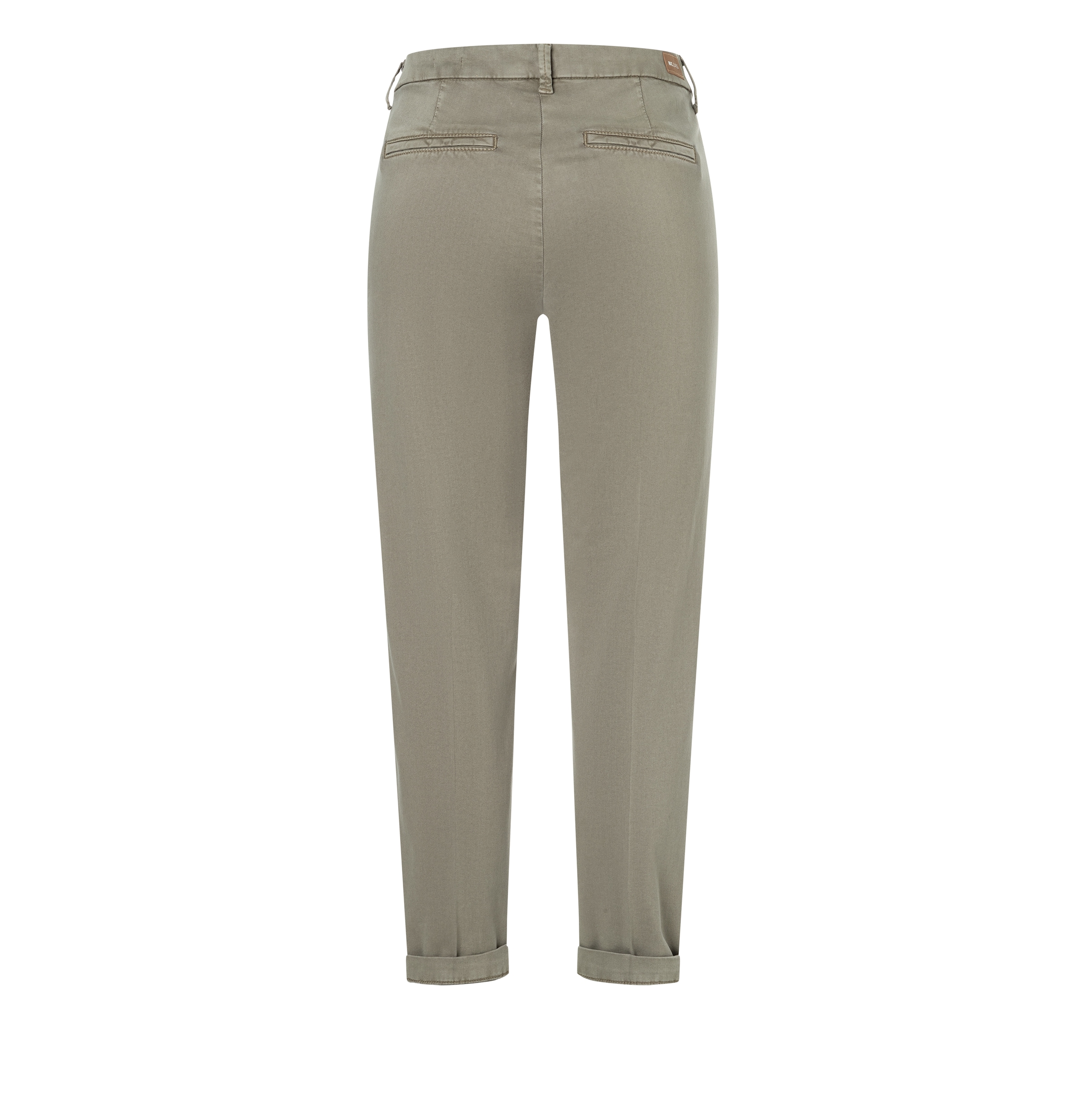 MAC Chinohose »CHINO turn up«, mit dezentem Glanz, elegant und sportiv zugleich