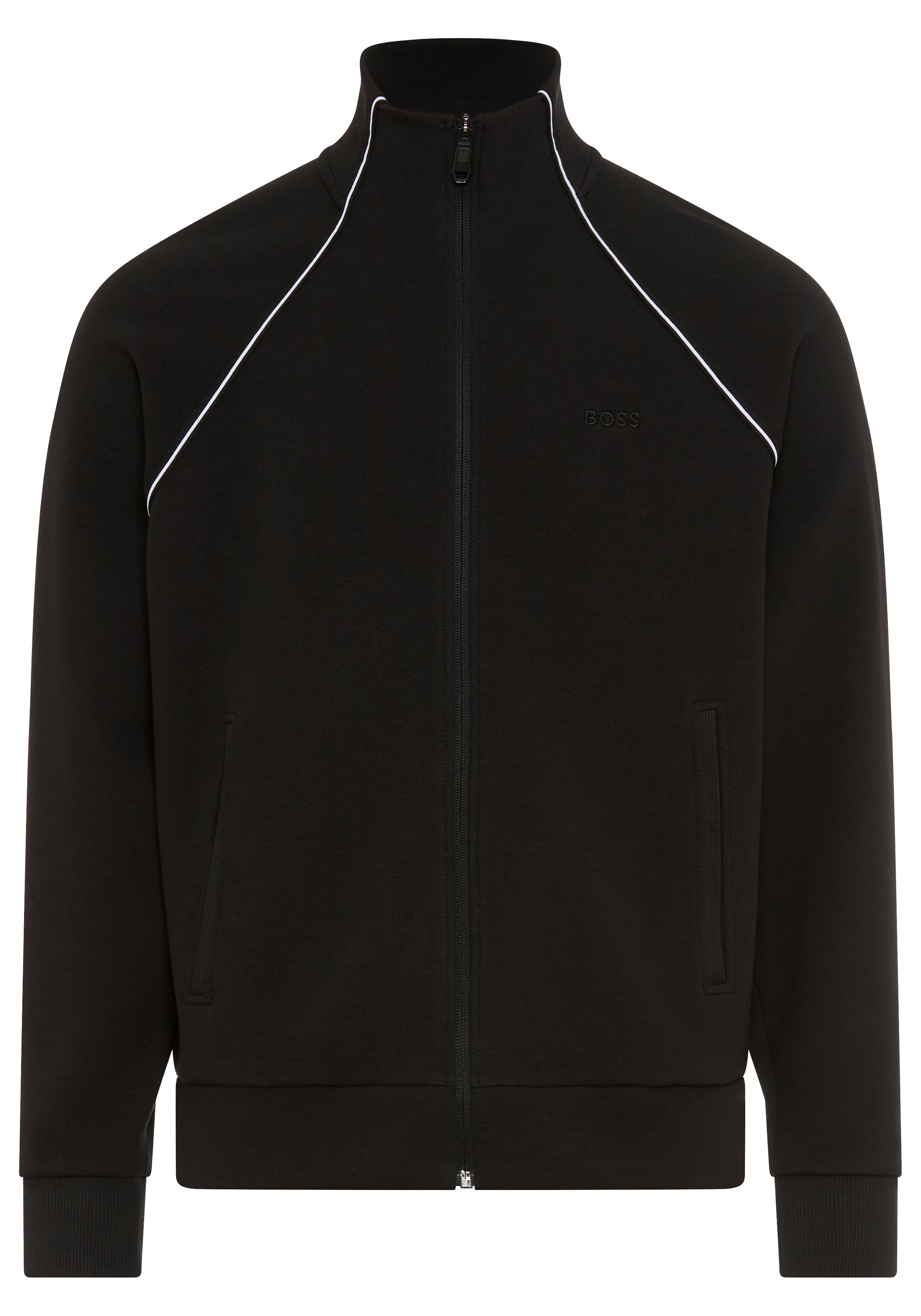 BOSS GREEN Sweatjacke »Skaz« mit Markenlabel