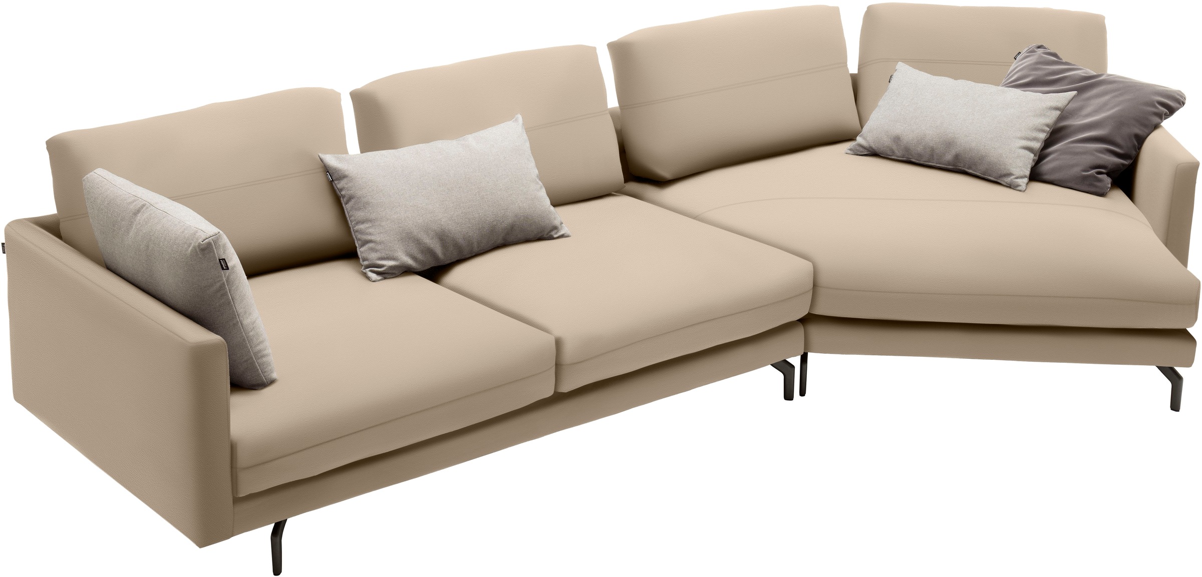 Creation BY ROLF BENZ Wohnlandschaft »CR.414«, Wahlweise aus Leder oder Chenille