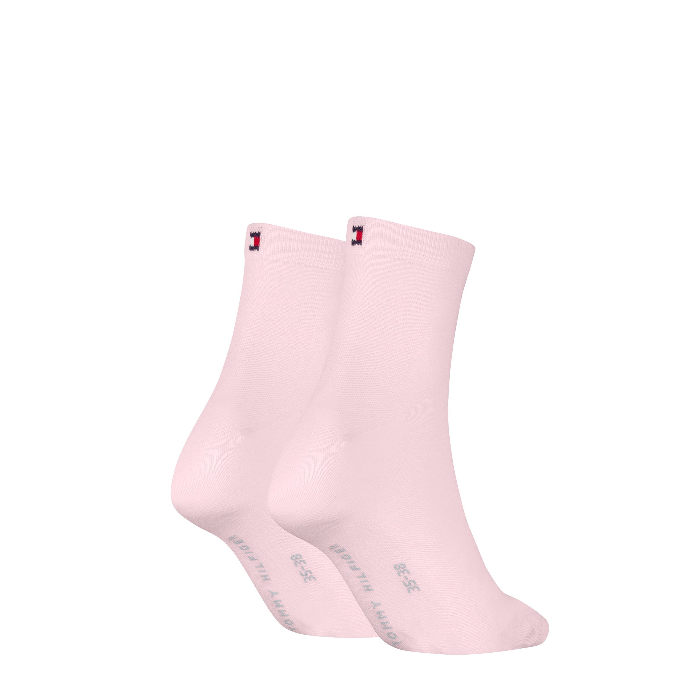 Tommy Hilfiger Kurzsocken »TH WOMEN CASUAL SHORT SOCK 2P« 2 Paar,  Mit flacher Zehennaht