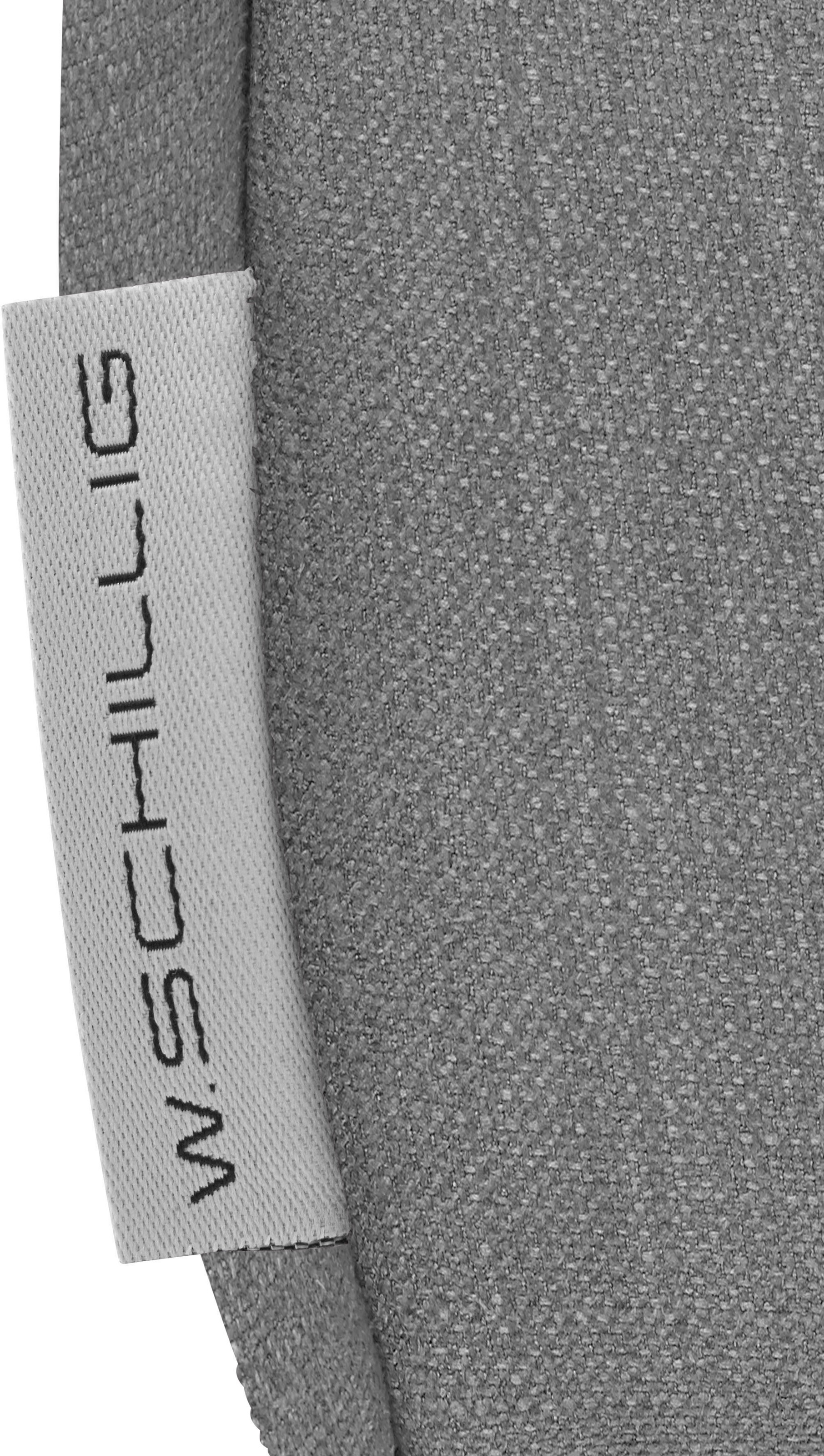 W.SCHILLIG Ecksofa »enjoy&MORE, Designsofa, bequem, zeitlos und elegant, L-Form« mit Sitztiefenverstellung, Füße silber matt, Breite 340 cm