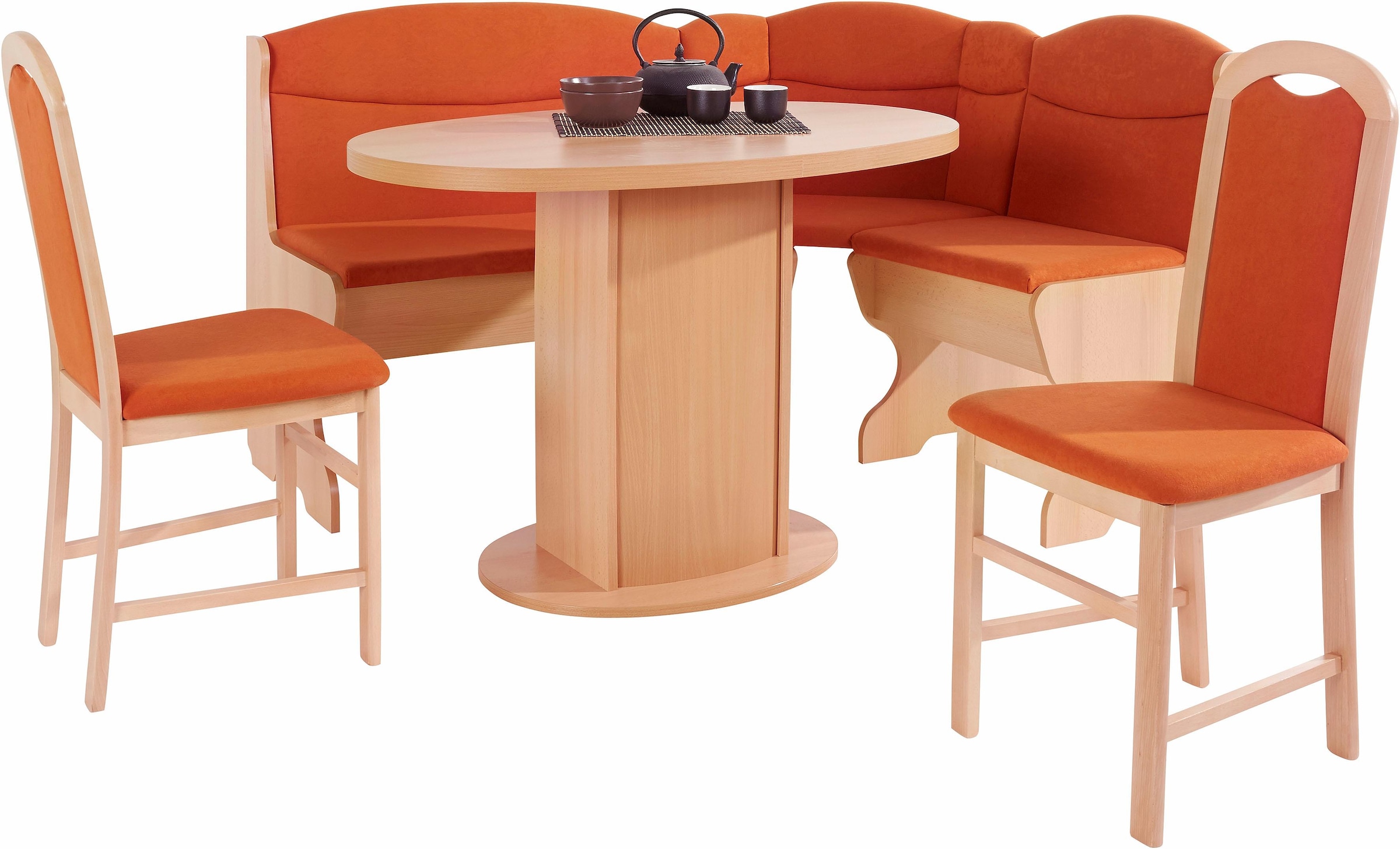 INOSIGN Eckbankgruppe »Apollon 1«, (Set, 4 tlg.)