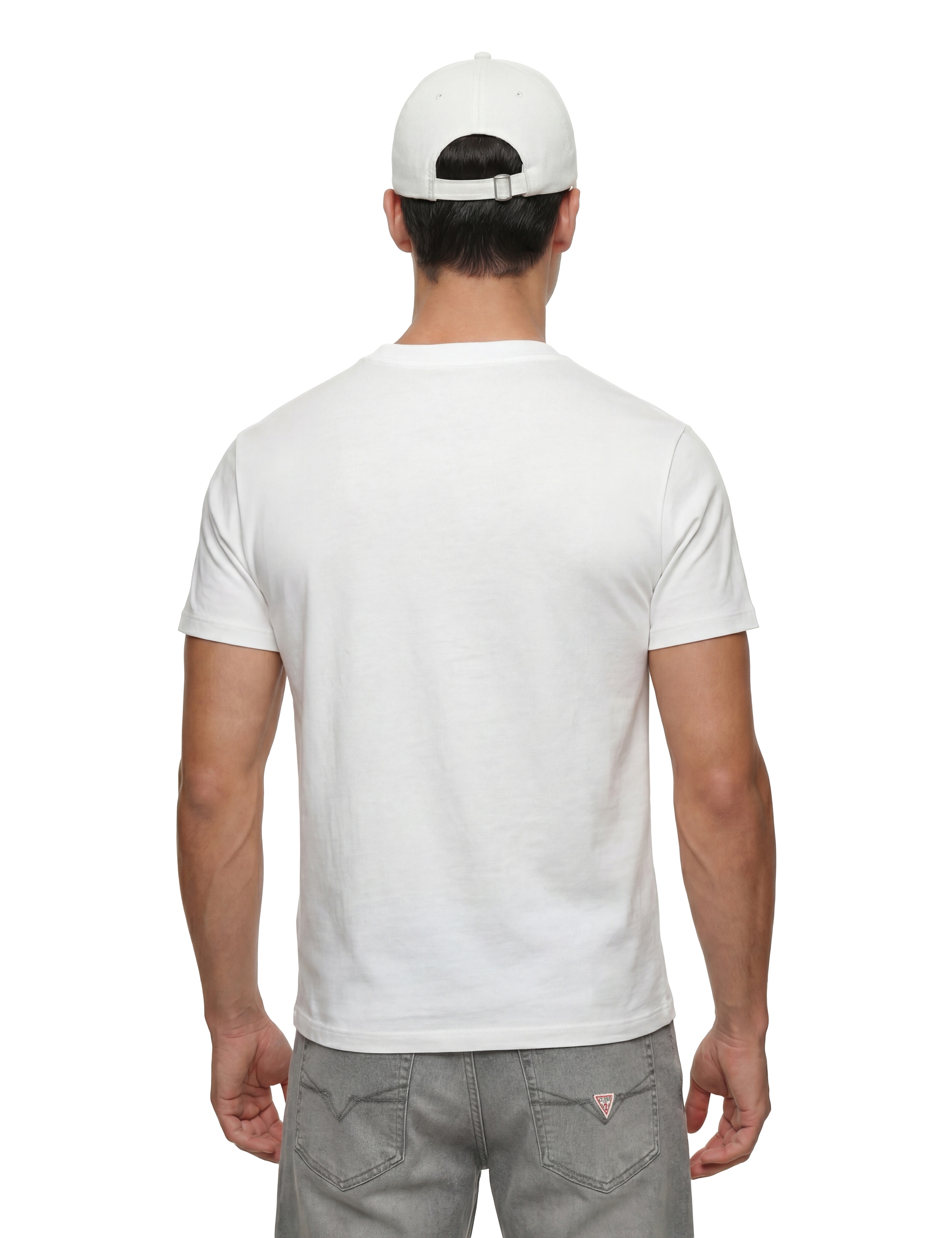 Guess T-Shirt »GUESS TEDDY BEAR« aus reiner Baumwolle, Rundhalsausschnitt