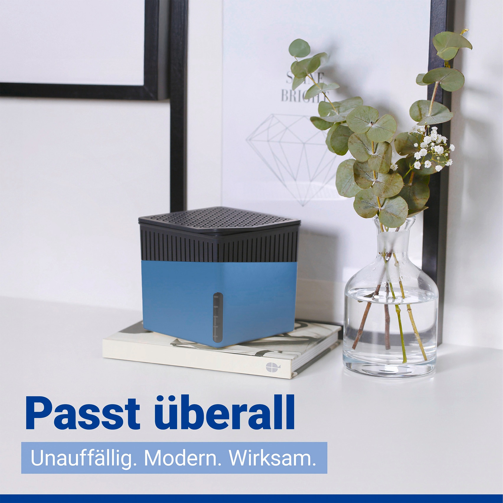 WENKO Luftentfeuchter »Cube« für 80 m³ Räume 1000 g