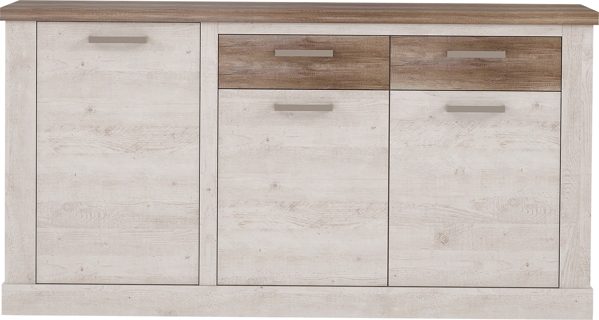 FORTE Sideboard »Duro«, mit Türen und Schubladen, im Landhausstil, Breite 172,2 cm