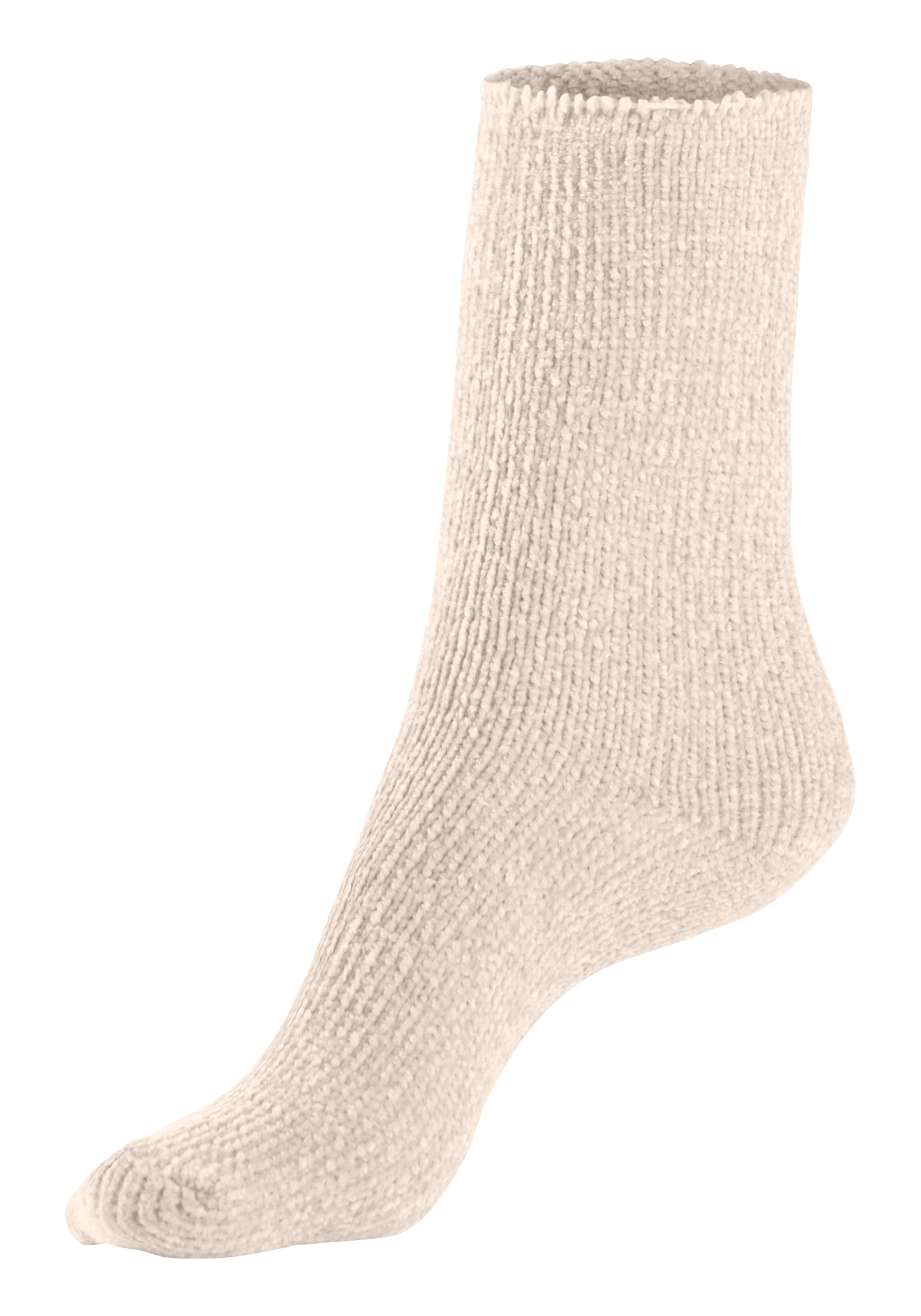 Lavana Kuschelsocken, (Packung, 5 Paar), ideal als Bettsocken