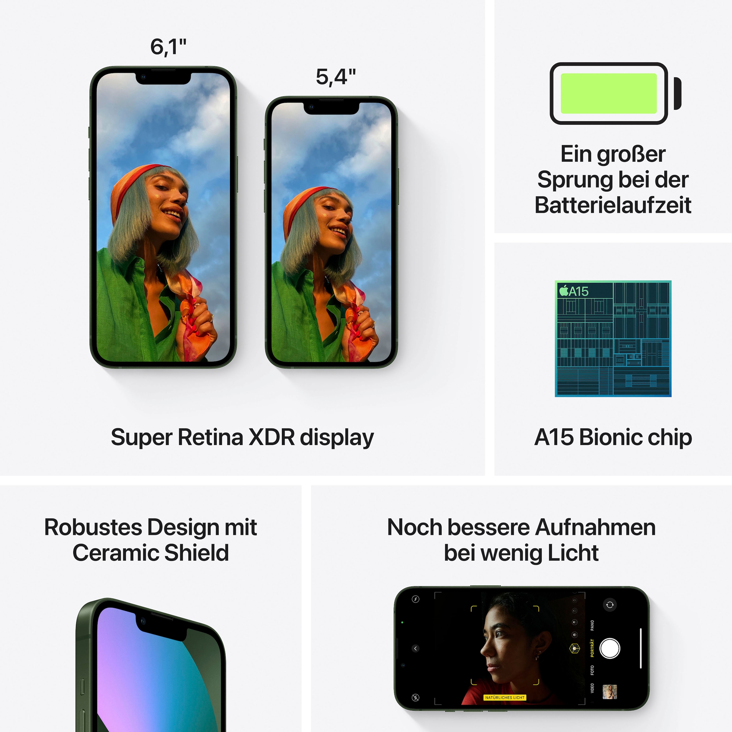 Apple Smartphone »iPhone 13«, Red, 256 Speicherplatz, GB 15,4 12 Kamera cm/6,1 kaufen bei Zoll, OTTO MP