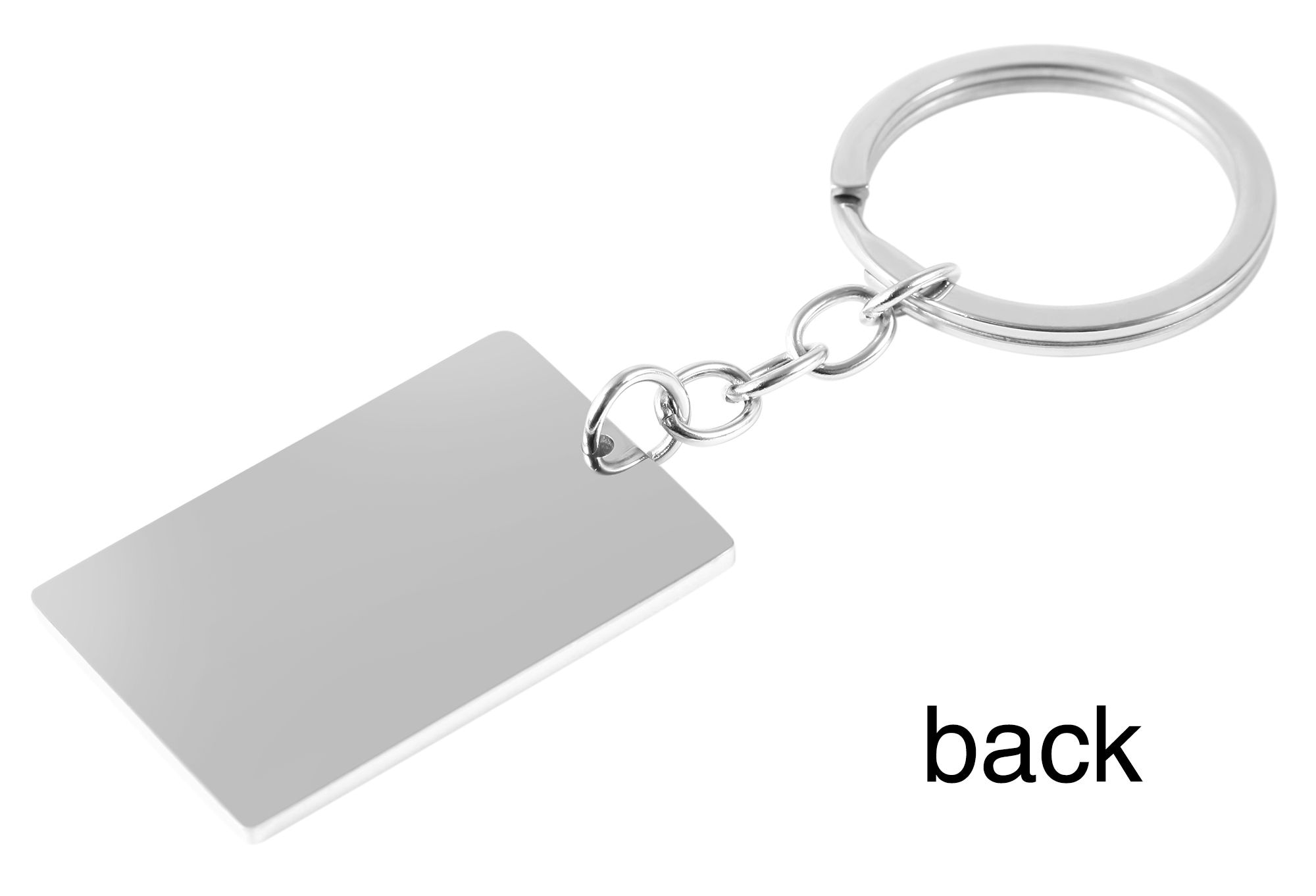 Adelia´s Kettenanhänger »Unisex Anhänger ¿ Schlüssel Gravuranhänger aus Edelstahl«