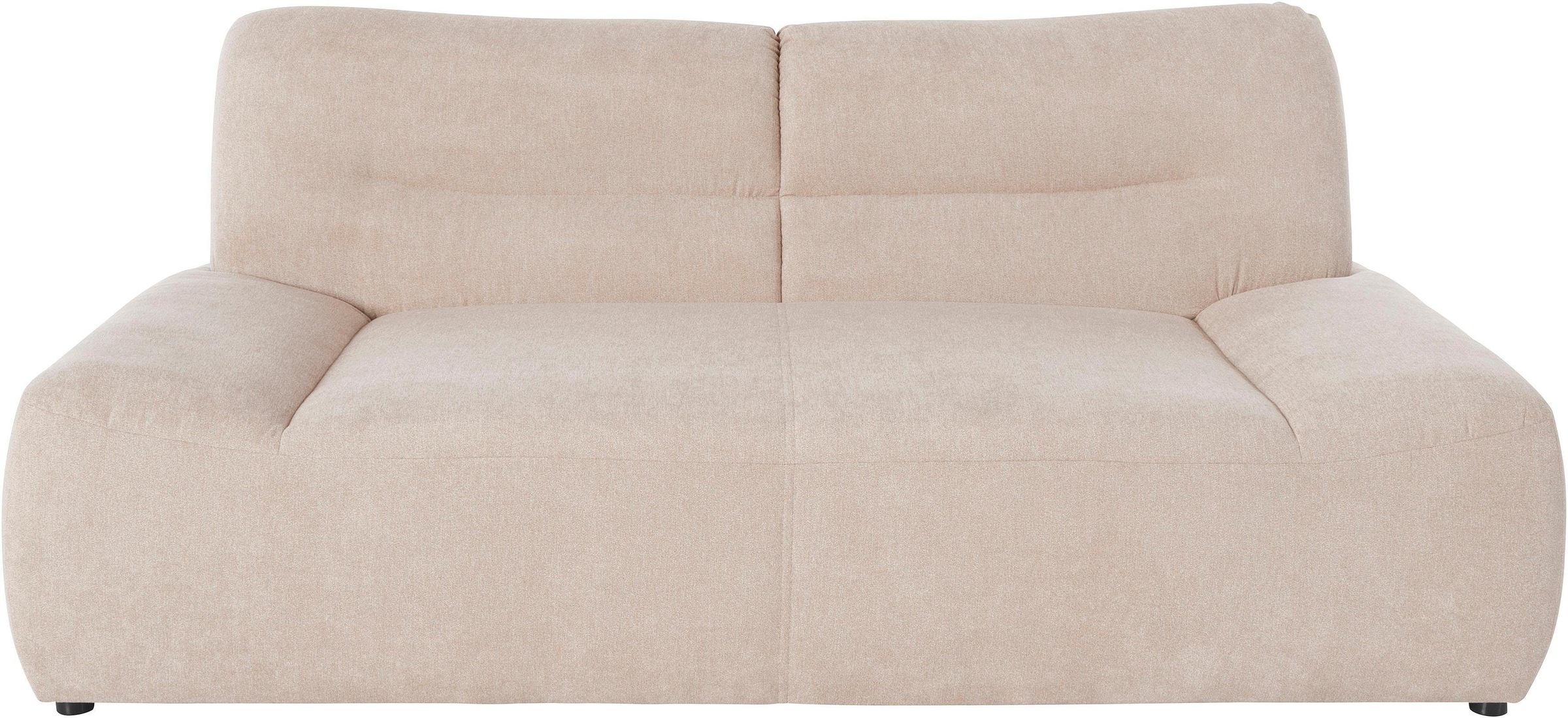 DOMO collection 2-Sitzer »Cesena modernes Sofa mit flachen Armlehnen, komfortabel«, fester Sitzkomfort, frei im Raum stellbar