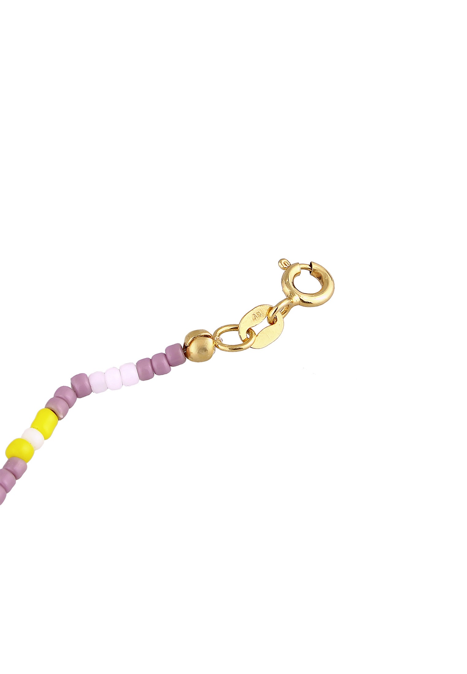 Elli Silberkette »Halskette Kids Süßwasserperlen Smiling Bead 925 Silber«