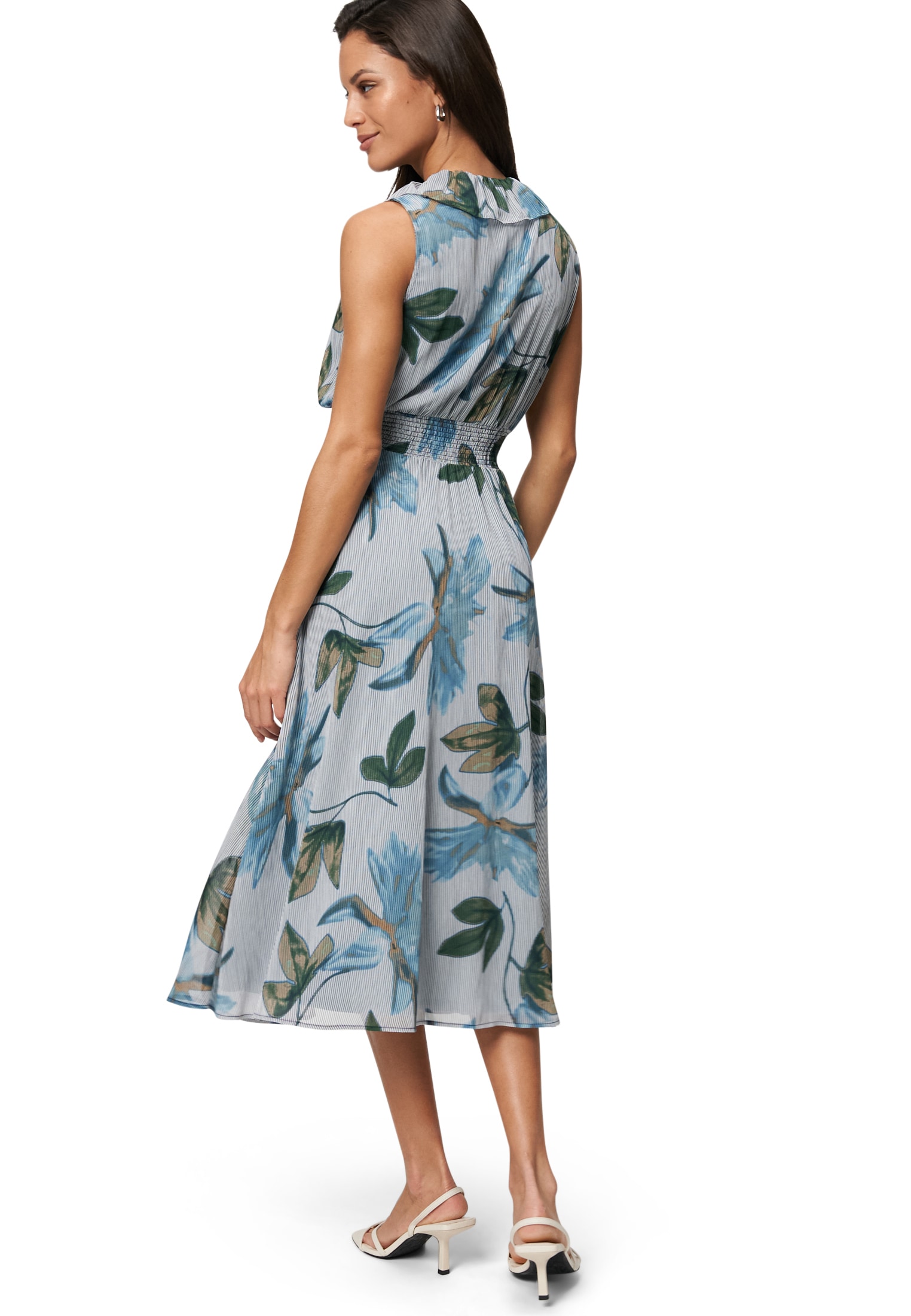 Zero Midikleid »Midikleid mit Rüschen«