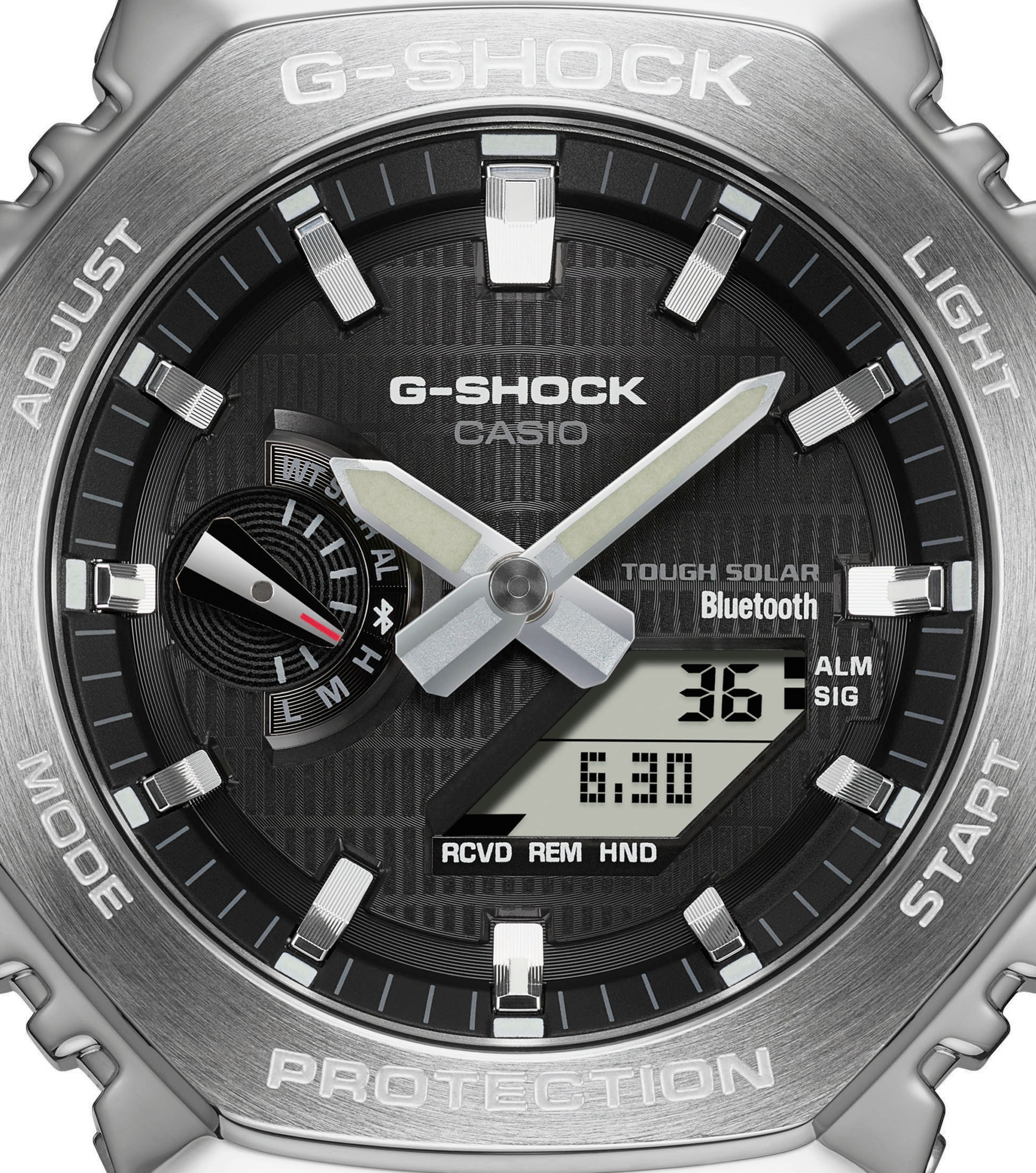 CASIO G-SHOCK Smartwatch, Armbanduhr, Herrenuhr, Bluetooth, Resinarmband,Weltzeit, Phone Finder,)