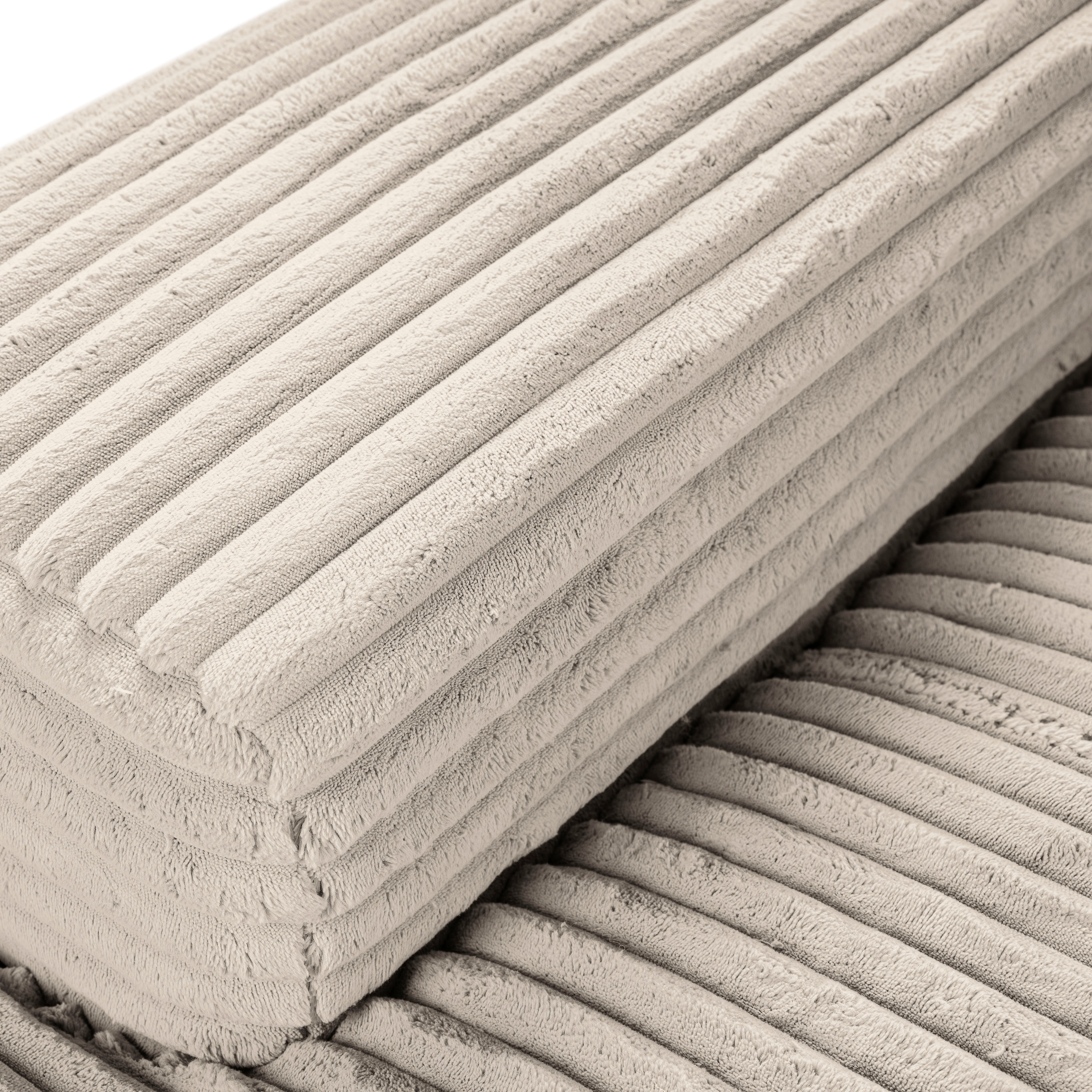WERK2 Ecksofa Rozzana, in modischem Cord-Bezug