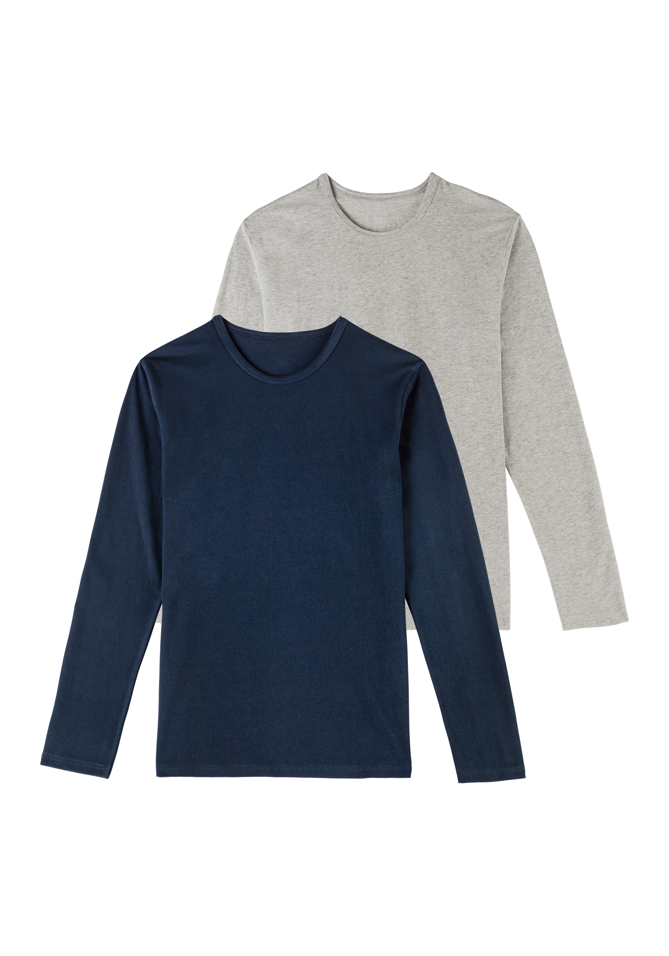 OTTO bei online bestellen Langarmshirt, Baumwolle als (Packung, 2er-Pack), aus Unterziehshirt H.I.S perfekt