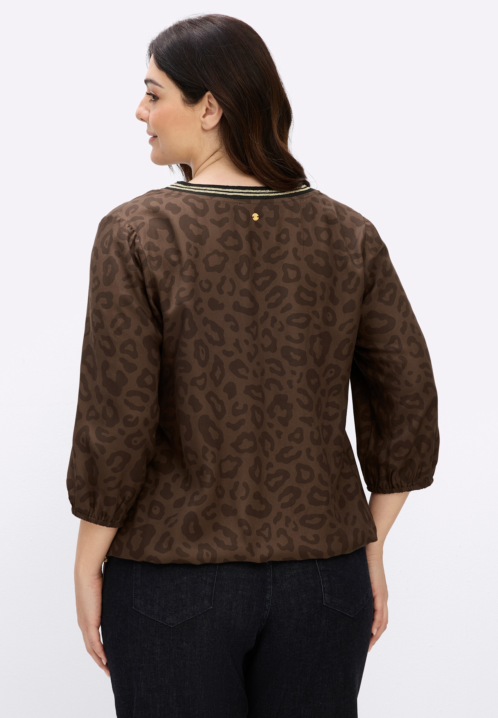 Sheego Longbluse »Tunika Tunika mit 3/4-Ärmeln«