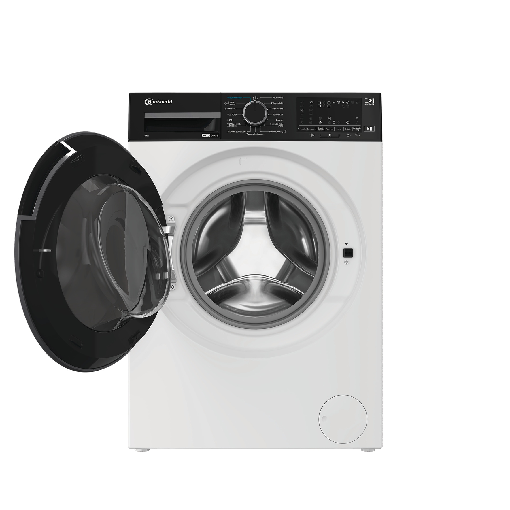 BAUKNECHT Waschmaschine »B WM 8A9 BC« 8 kg 1400 U/min Smart dosieren – kein Waschmittel verschwenden.