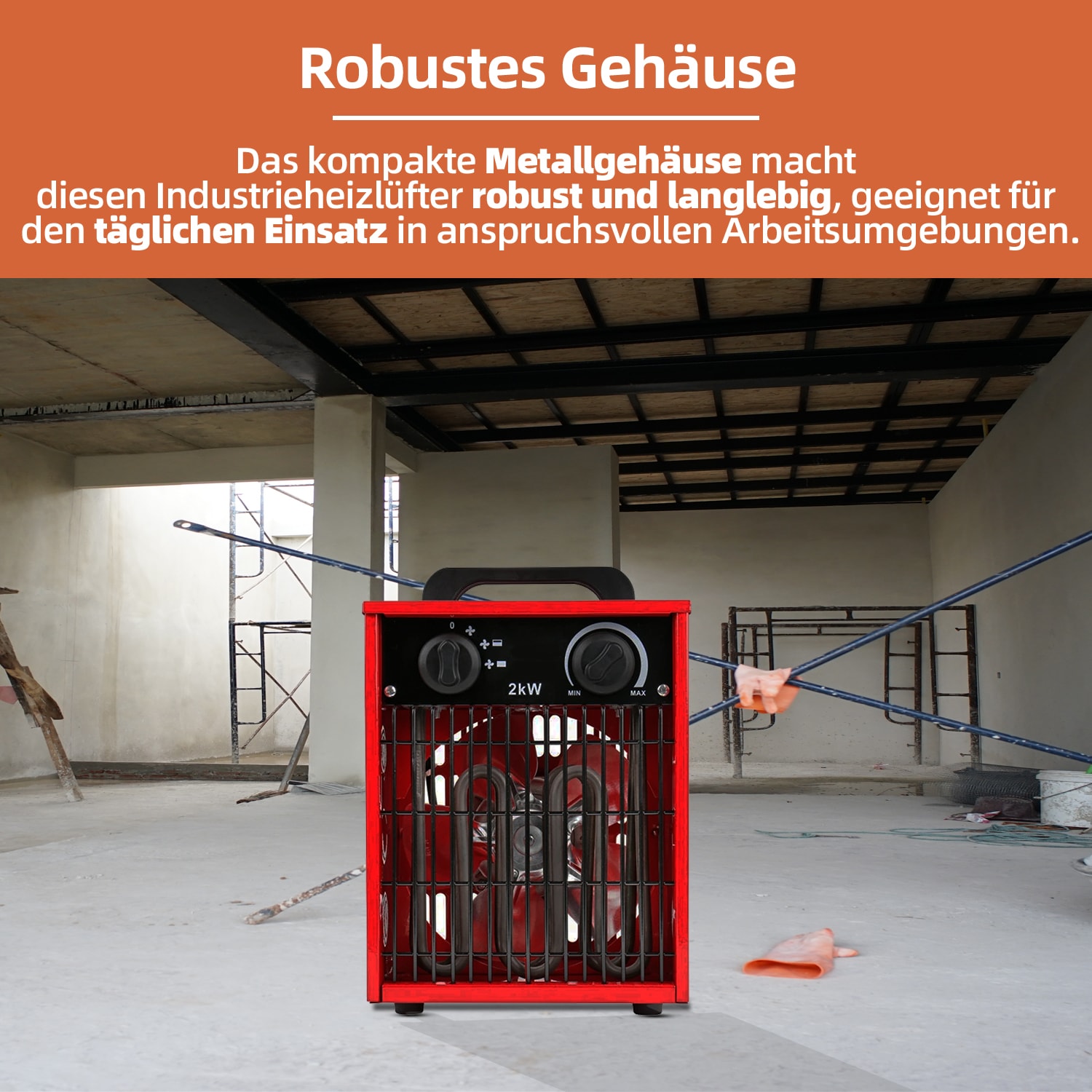 SHX Heizlüfter »SHX308HEAT2022«, 2000 W, Industrie-Standard, 2000W