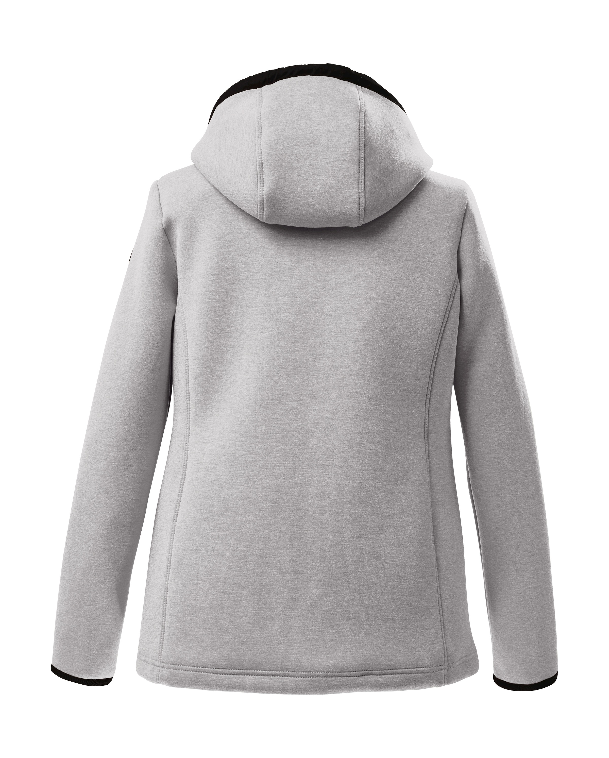 STOY Funktionsjacke »STS 1 WMN JCKT«, Elastische Scuba-Jacke mit verstellbarer Kapuze