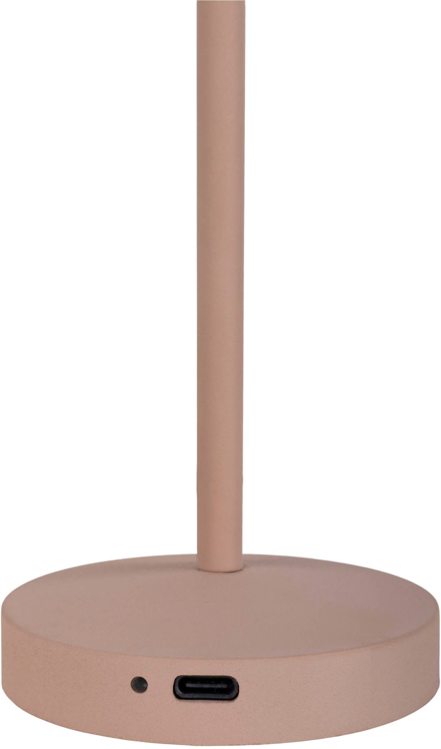näve LED Tischleuchte »Gomba 18,5 cm«, 2er-Set, Leuchtmittel LED-Modul | LED fest integriert, über USB-Kabel aufladbar, Memoryfunktion, stufenlos dimmbar