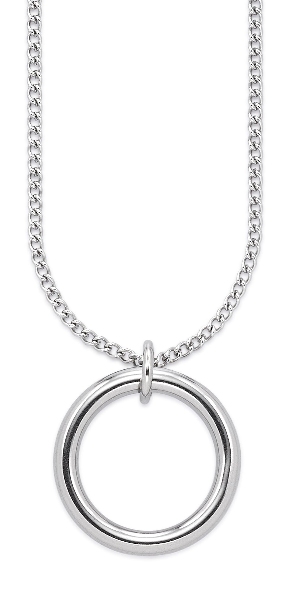 Aniston JEWELRY & WATCHES Lange Kette »Schmuck Geschenk Edelstahlkette lang mit runden Anhänger«