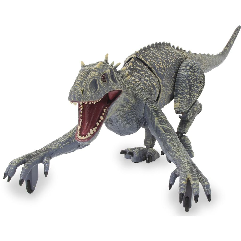 Jamara RC-Tier »Dinosaurier Exoraptor, Li-Ion 3,7V, 2,4GHz, grau«, mit Licht und Sound