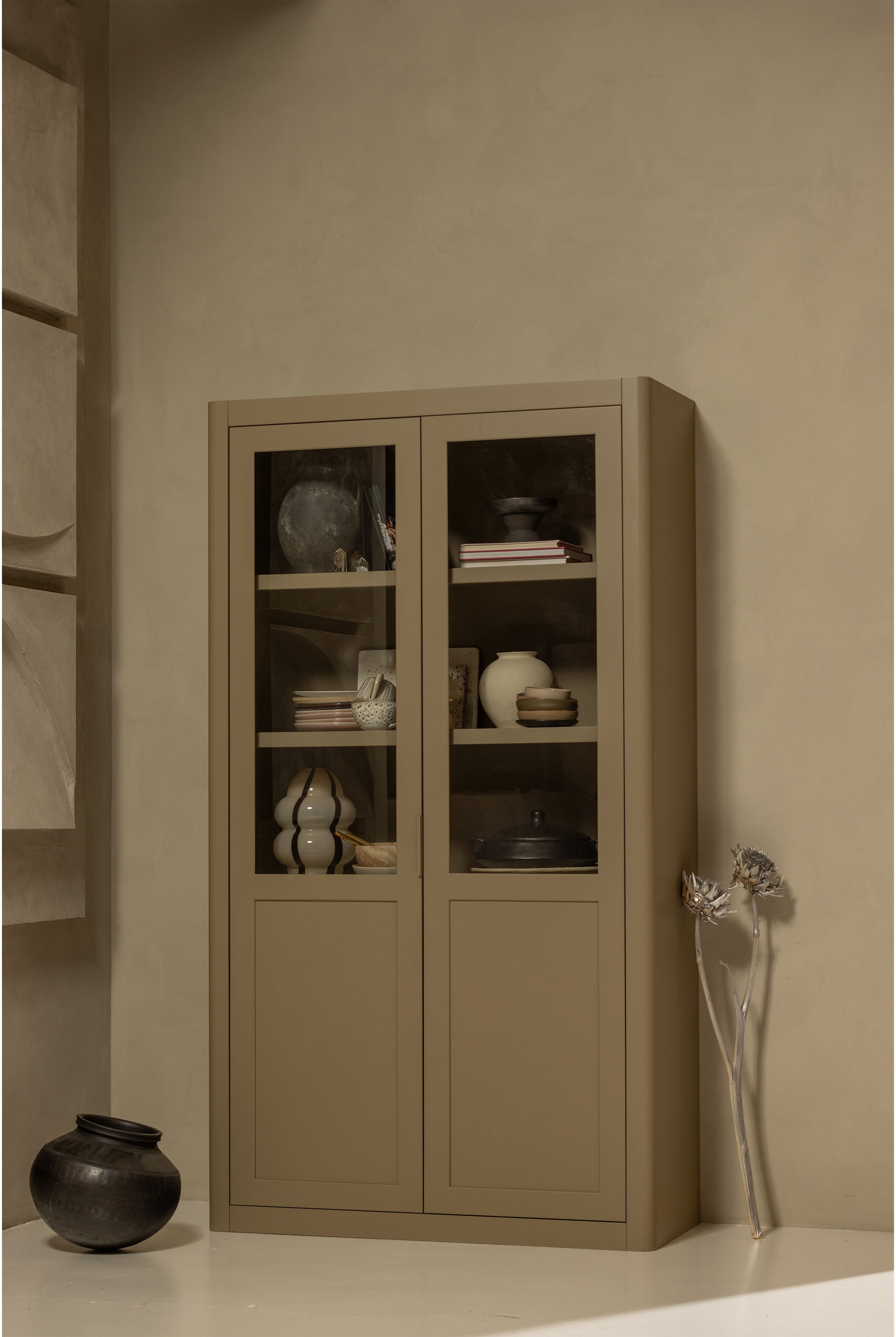 WOOOD Buffet »WOOOD GUNNAR BUFFETSCHRANK KIEFER« Das Sideboard aus FSC-Kiefer bietet stilvolle Aufbewahrung auf 4 Böden