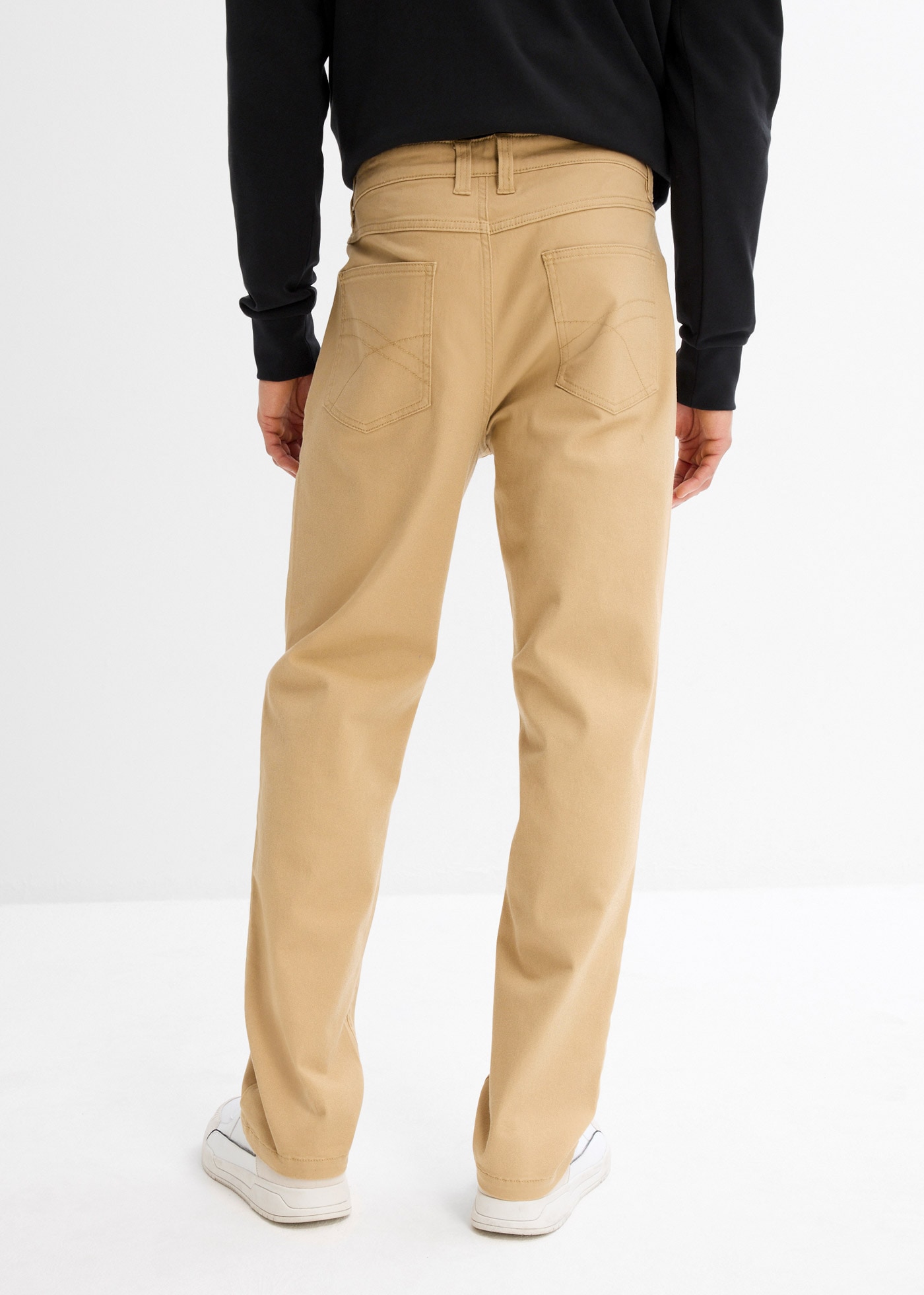 bonprix Stretch-Hose »Classic Fit Stretch-Hose, Straight«  Five-Pocket-Design, mit Eingrifftaschen, Gesäßtaschen und Coinpocket