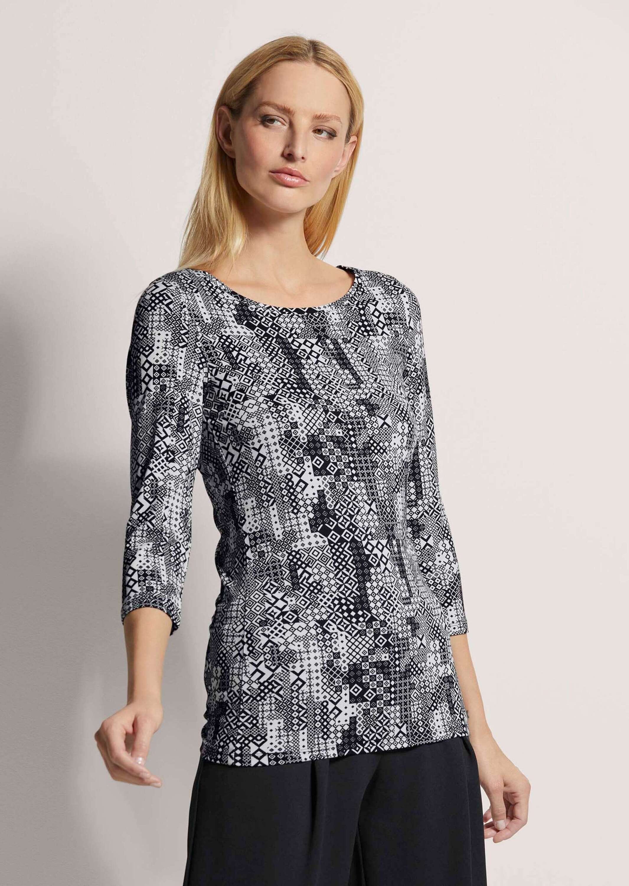 MADELEINE 3/4-Arm-Shirt »Shirt Rundhals-Shirt mit 3/4-Ärmeln«