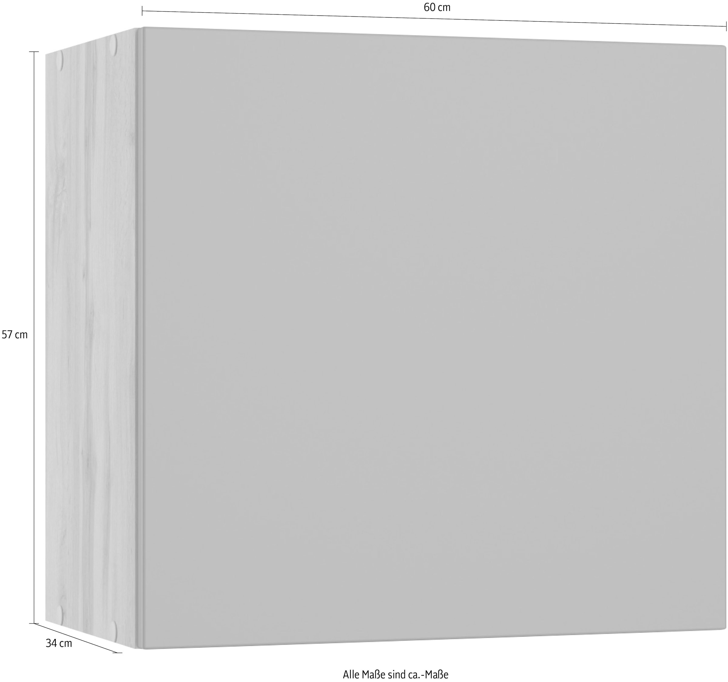 KOCHSTATION Hängeschrank »KS-Riesa«, Breite 60 cm, MDF-Fronten