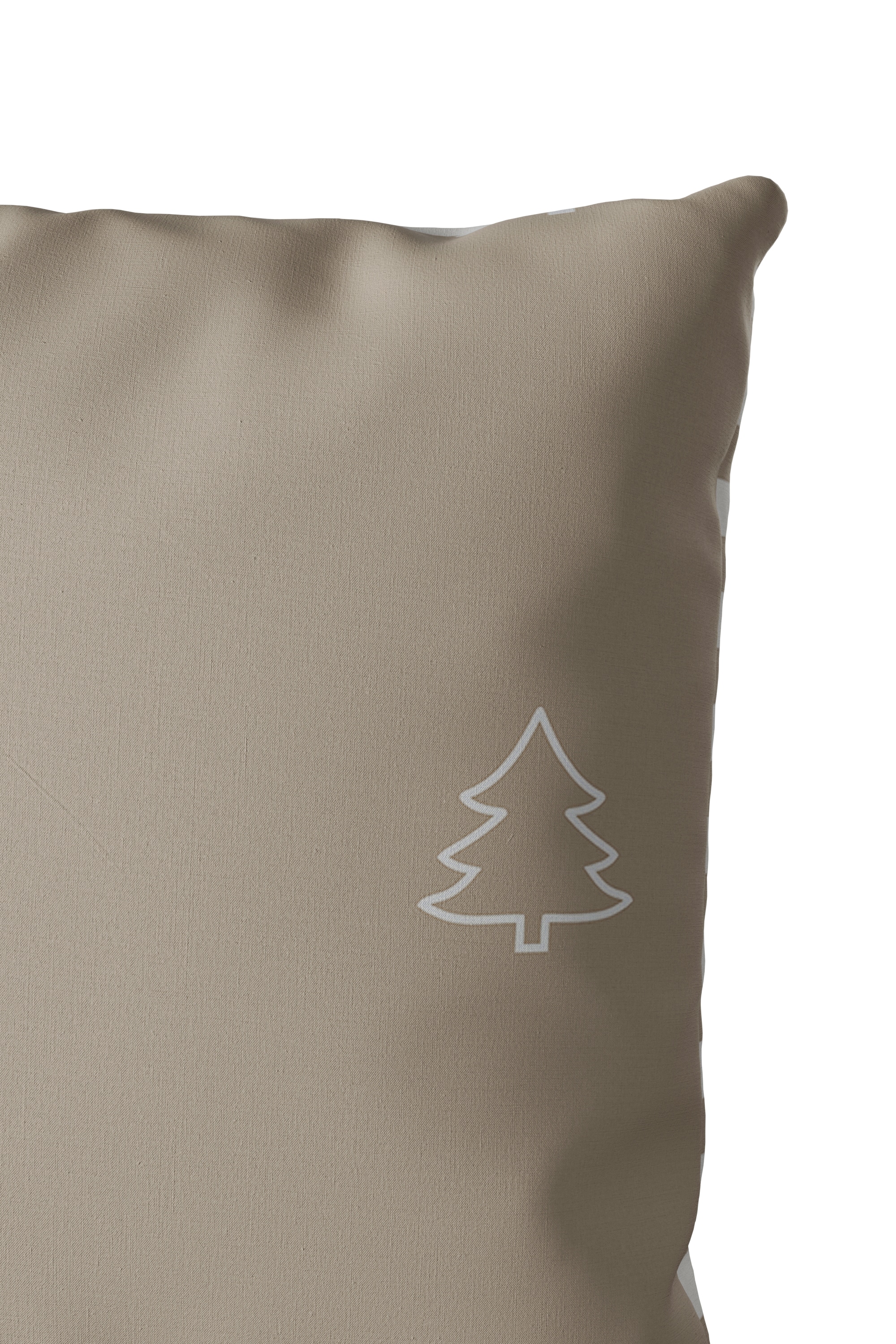 OTTO home Wendebettwäsche »JULIE« 2 Bettwäsche mit Tannenbäumen, Baumwolle, Winter, ab 135x200