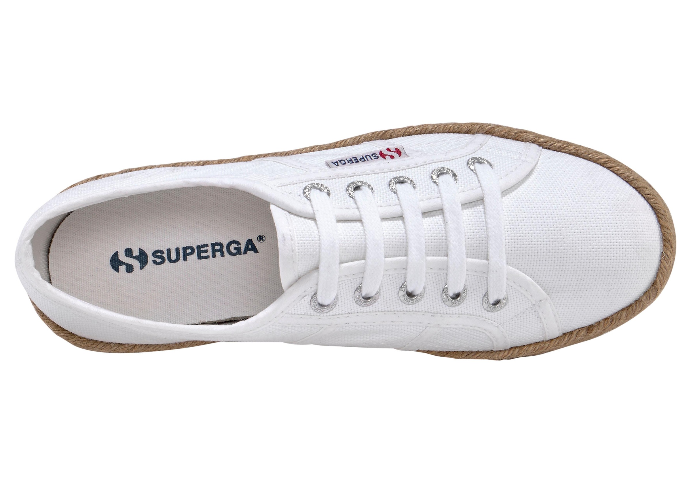 Superga Plateausneaker »COTROPW«, mit klassischem Canvas-Obermaterial