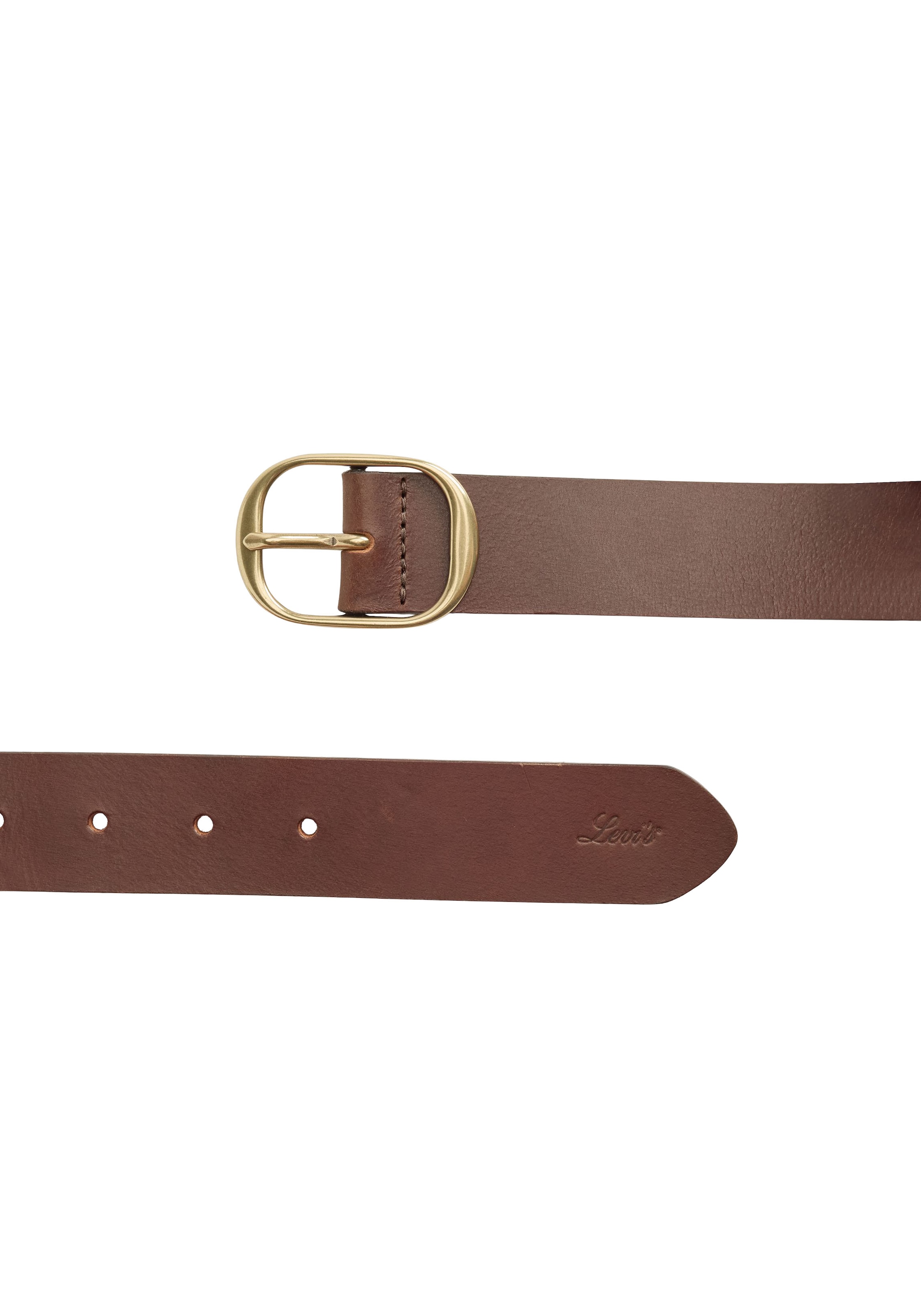 Levi's® Ledergürtel mit Logoprägung