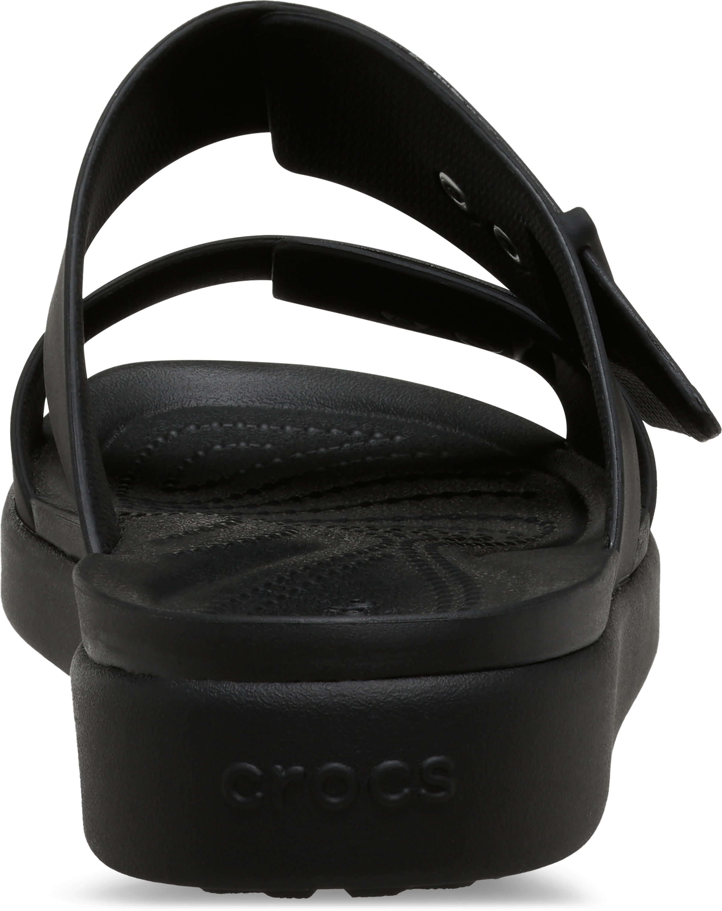 Crocs Pantolette »Brooklyn Buckle Low«  Sommerschuh, Strandschuh, Hausschuh mit Softfußbett