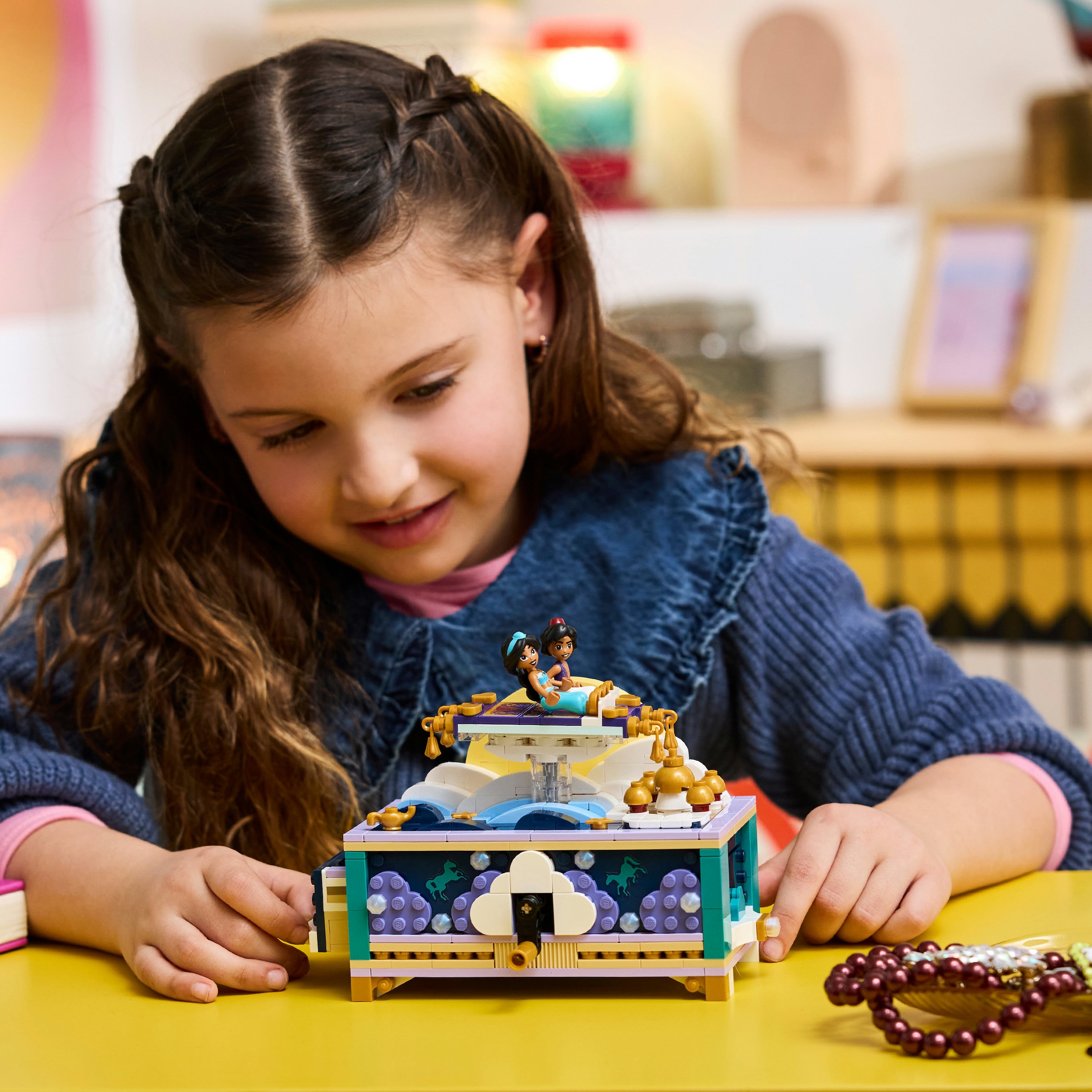 LEGO® Konstruktionsspielsteine »Jasmins Schmuckkästchen (43295), LEGO Disney Princess«