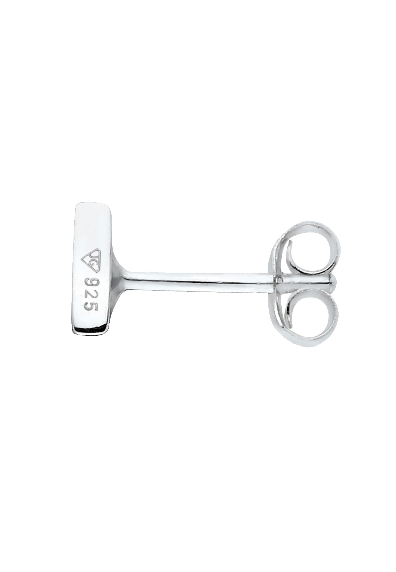 Elli Piercing-Set »Ohrringe Single Ohrstecker Dreieck Geo 925 Silber«