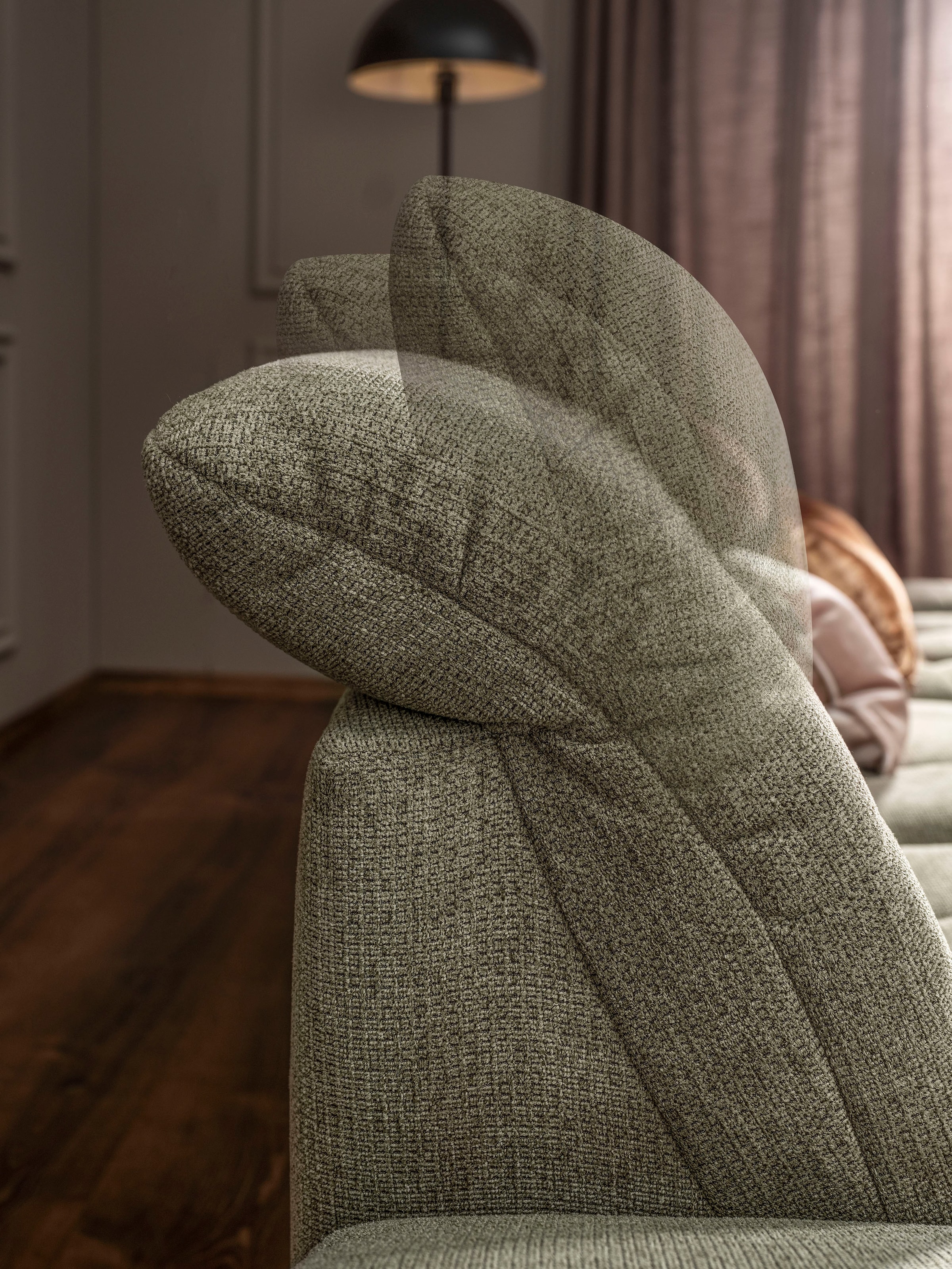 alina Ecksofa »Salima« Inklusive Rückenlehnenverstellung