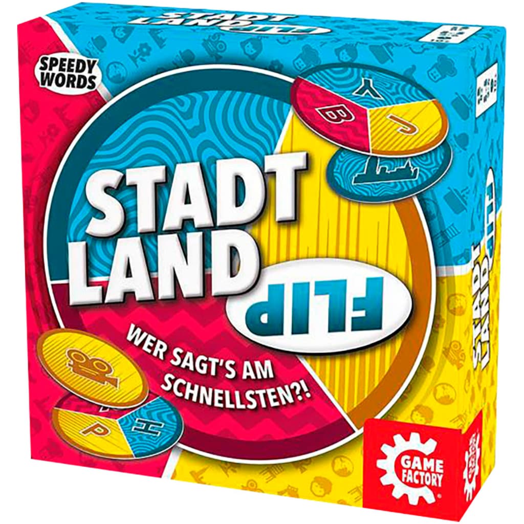 Game Factory Spiel »Stadt Land Flip«