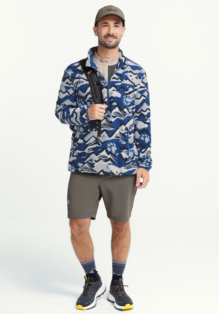 Jack Wolfskin Stehkragenpullover »PAW ERA 100 PRINT HZ M«