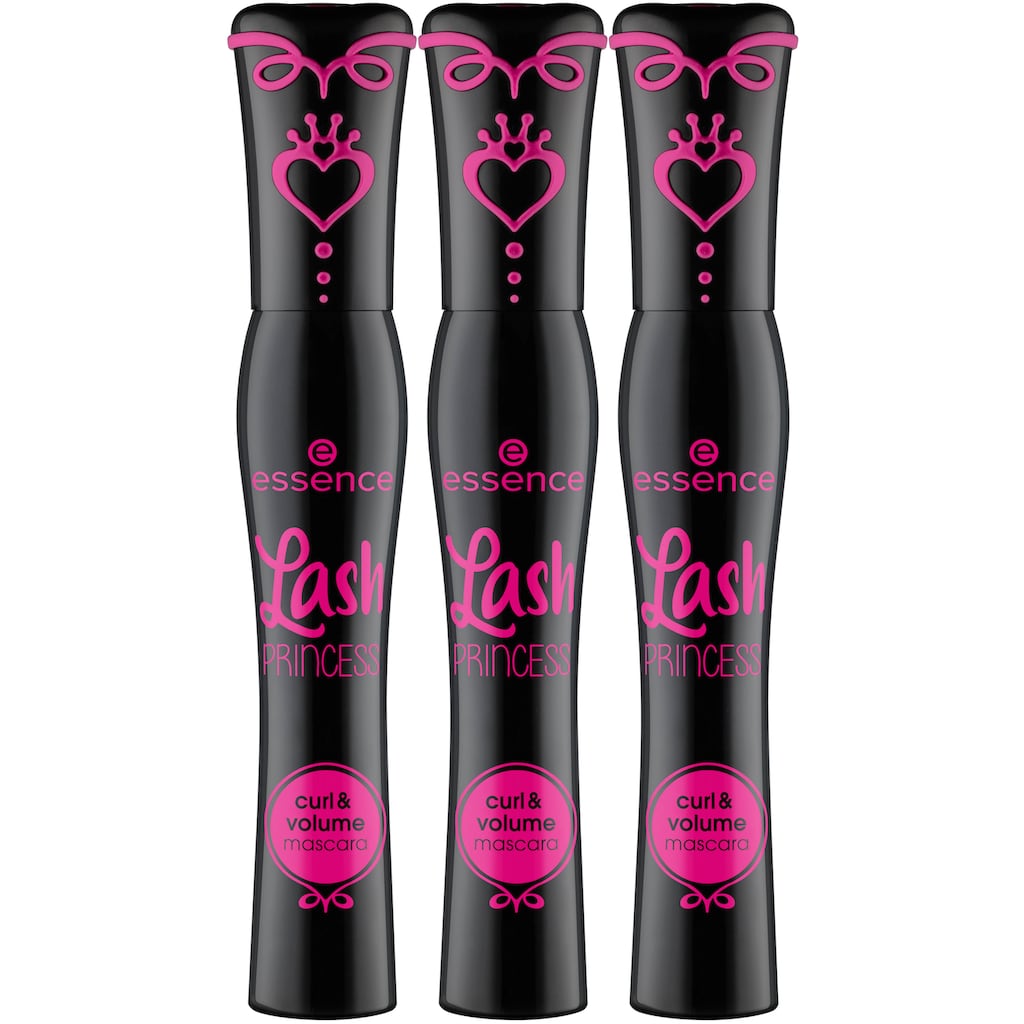 Essence Mascara »Lash PRINCESS curl & volume mascara«, (Set, 3 tlg.)