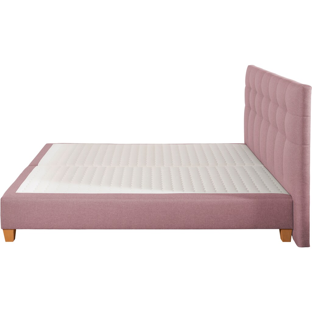 Home affaire Boxspringbett »Moulay«, inkl. Topper, in 3 Härtegraden, TFK auch in Härtegrad 4