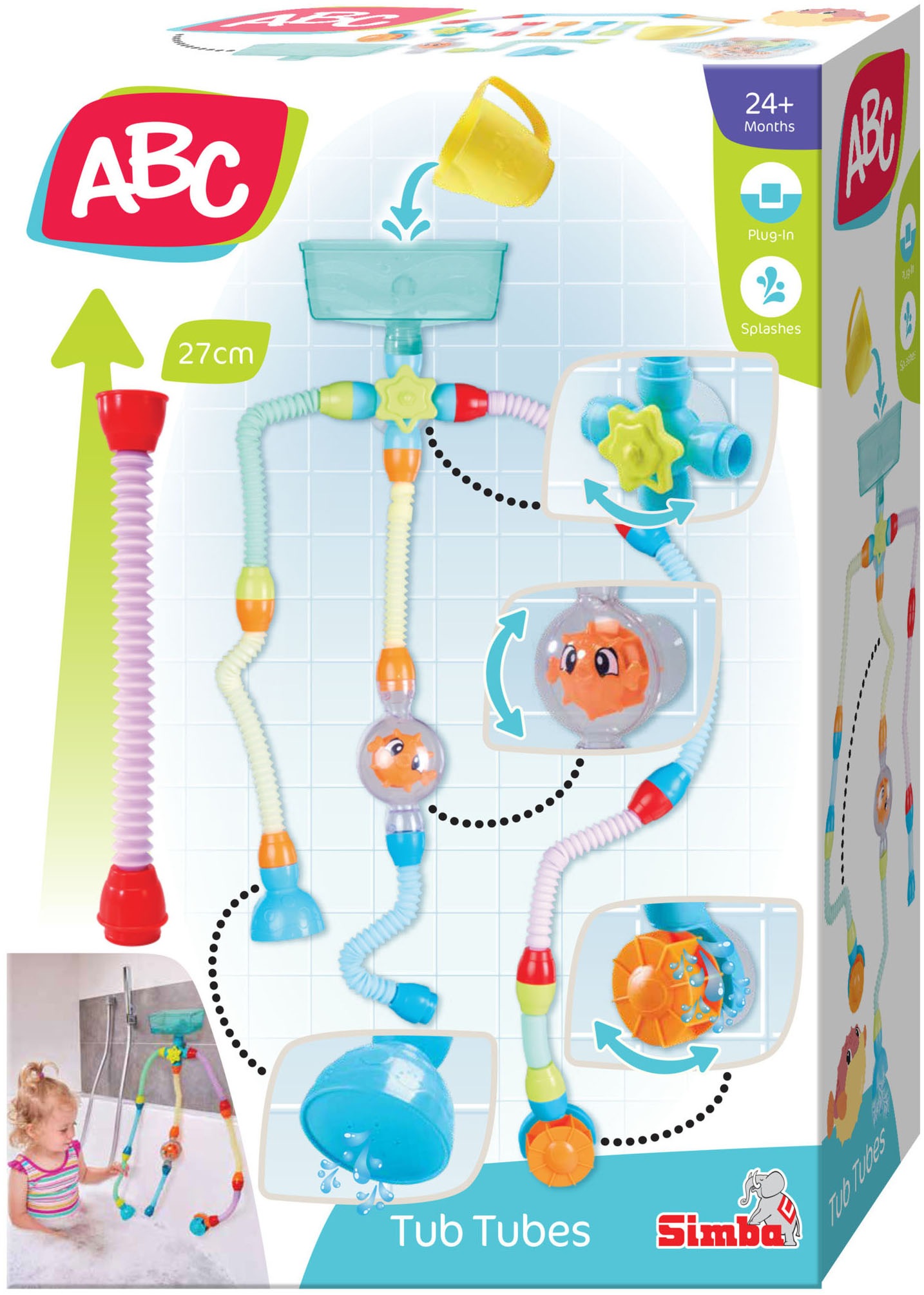 SIMBA Lernspielzeug »ABC Tub Tubes«