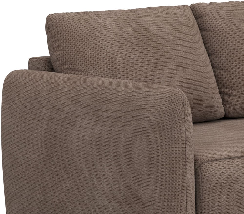 COTTA Ecksofa »Flow L-Form, Breite 239 cm« wahlweise mit Bettfunktion