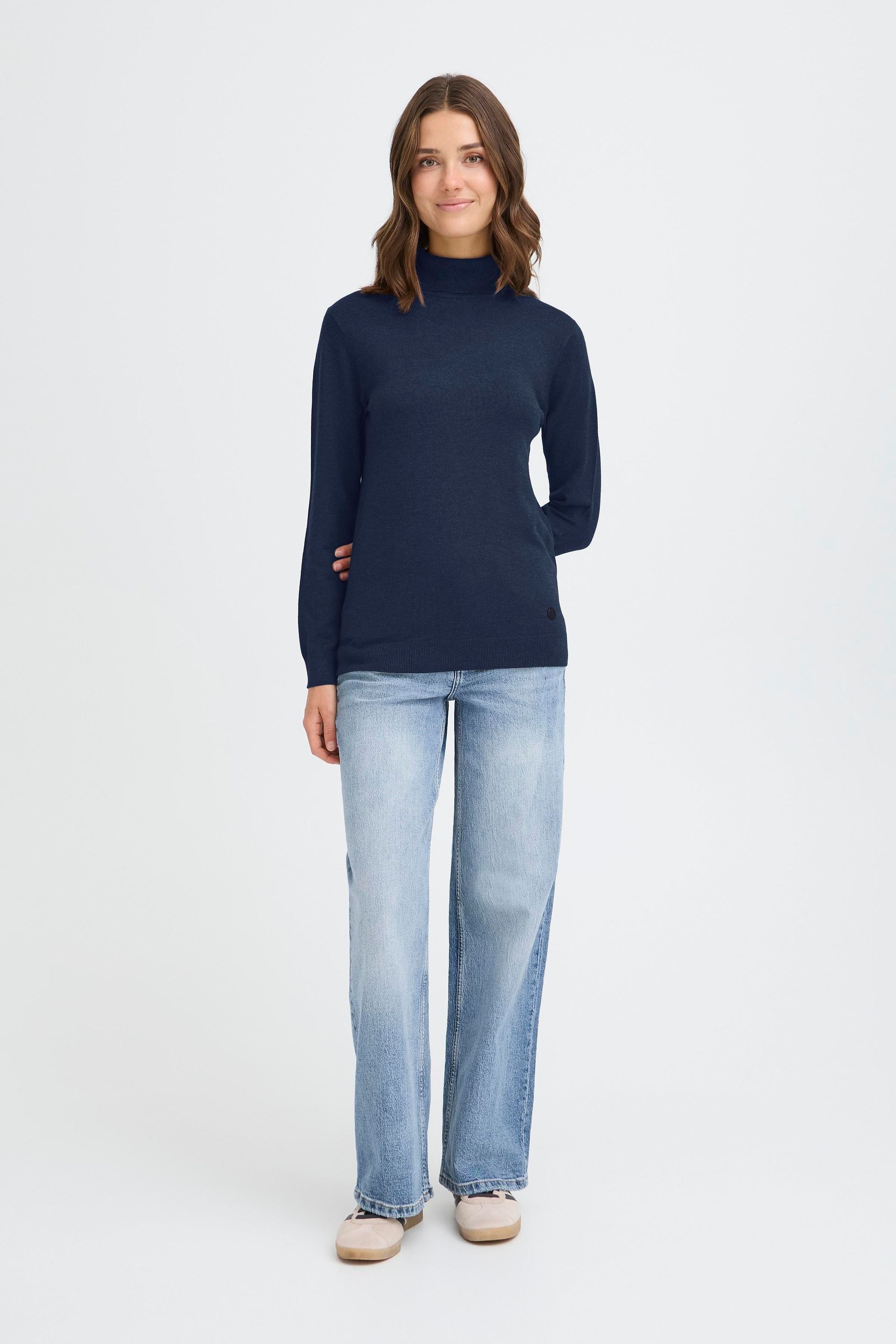 OXMO Rollkragenpullover »Rollkragenpullover OXAida«