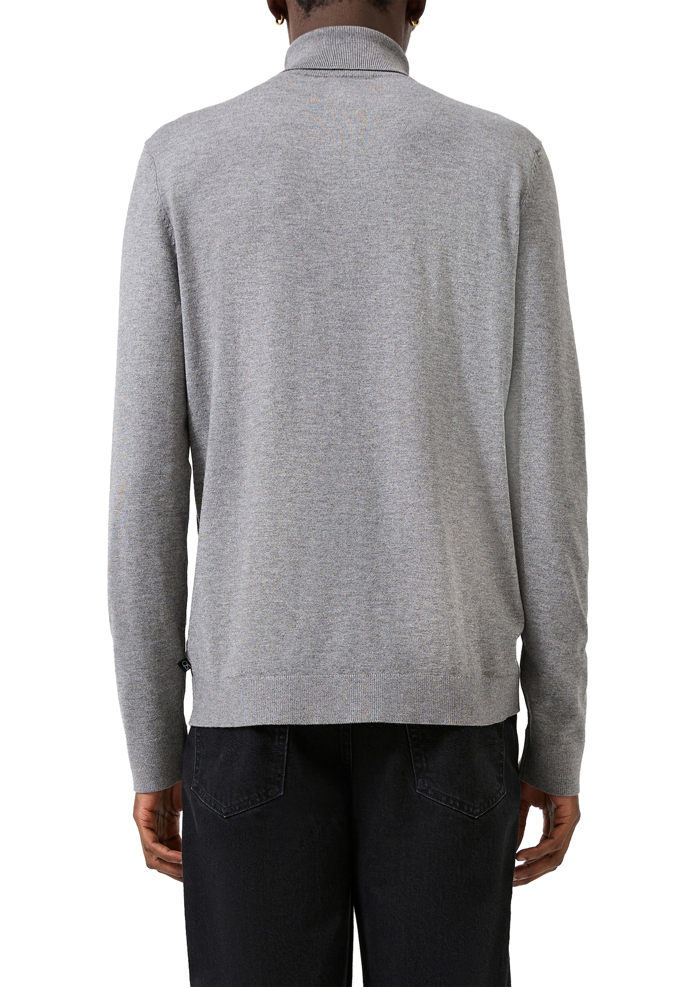 QS Rollkragenpullover Strick-Rolli / Unifarben