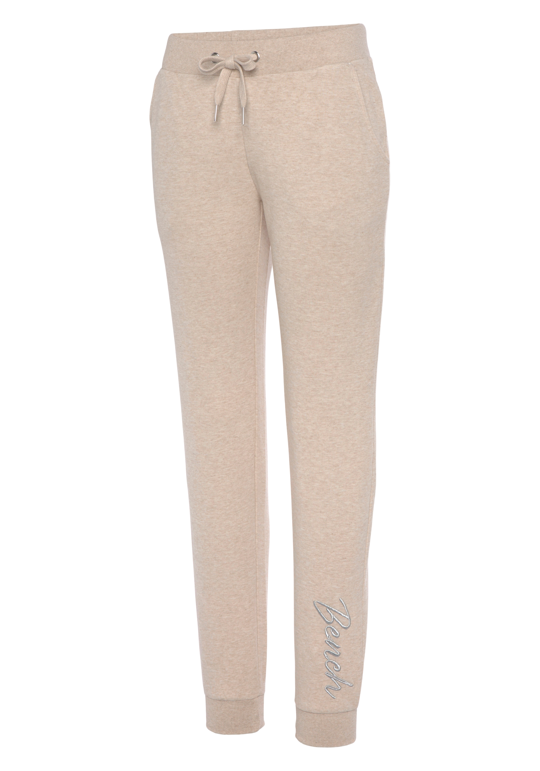 Bench. Loungewear Relaxhose »-Loungehose, Sweathose«, mit glänzender Logostickerei, Loungewear, Loungeanzug